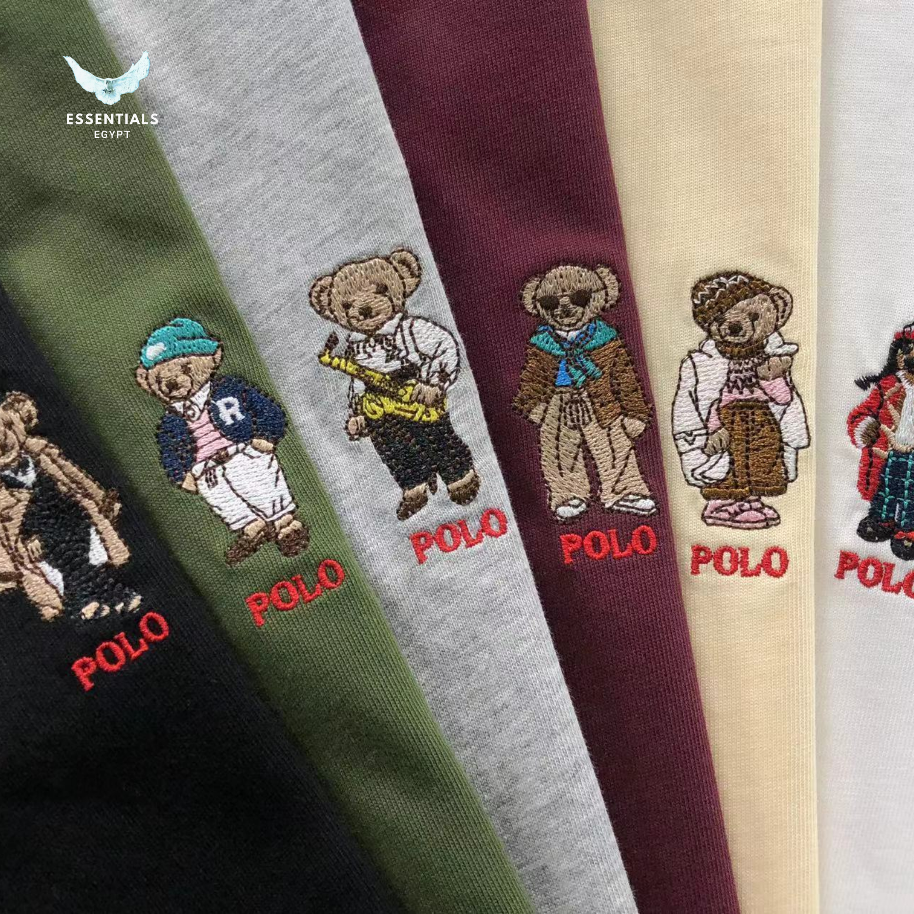 Ralph Lauren Bear Crewneck – Embroidered Logo Sweatshirt