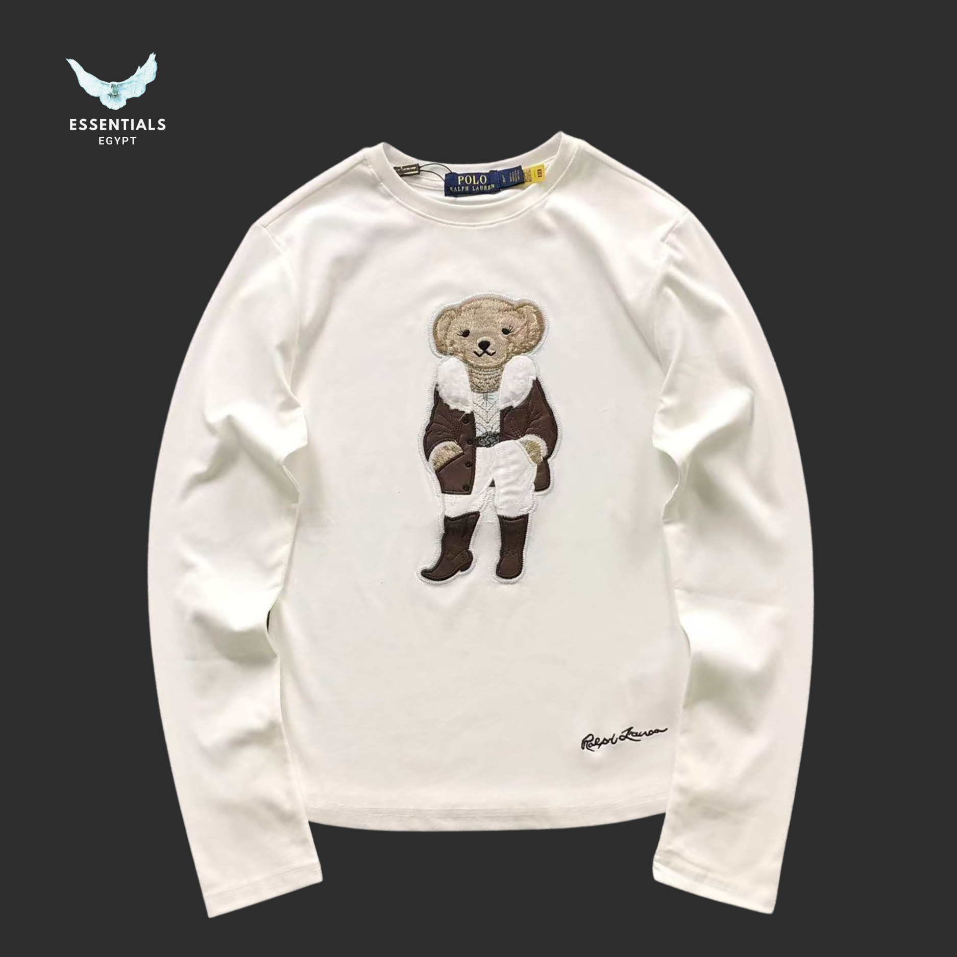 Ralph Lauren Polo Bear Sweatshirt – Crewneck Cotton