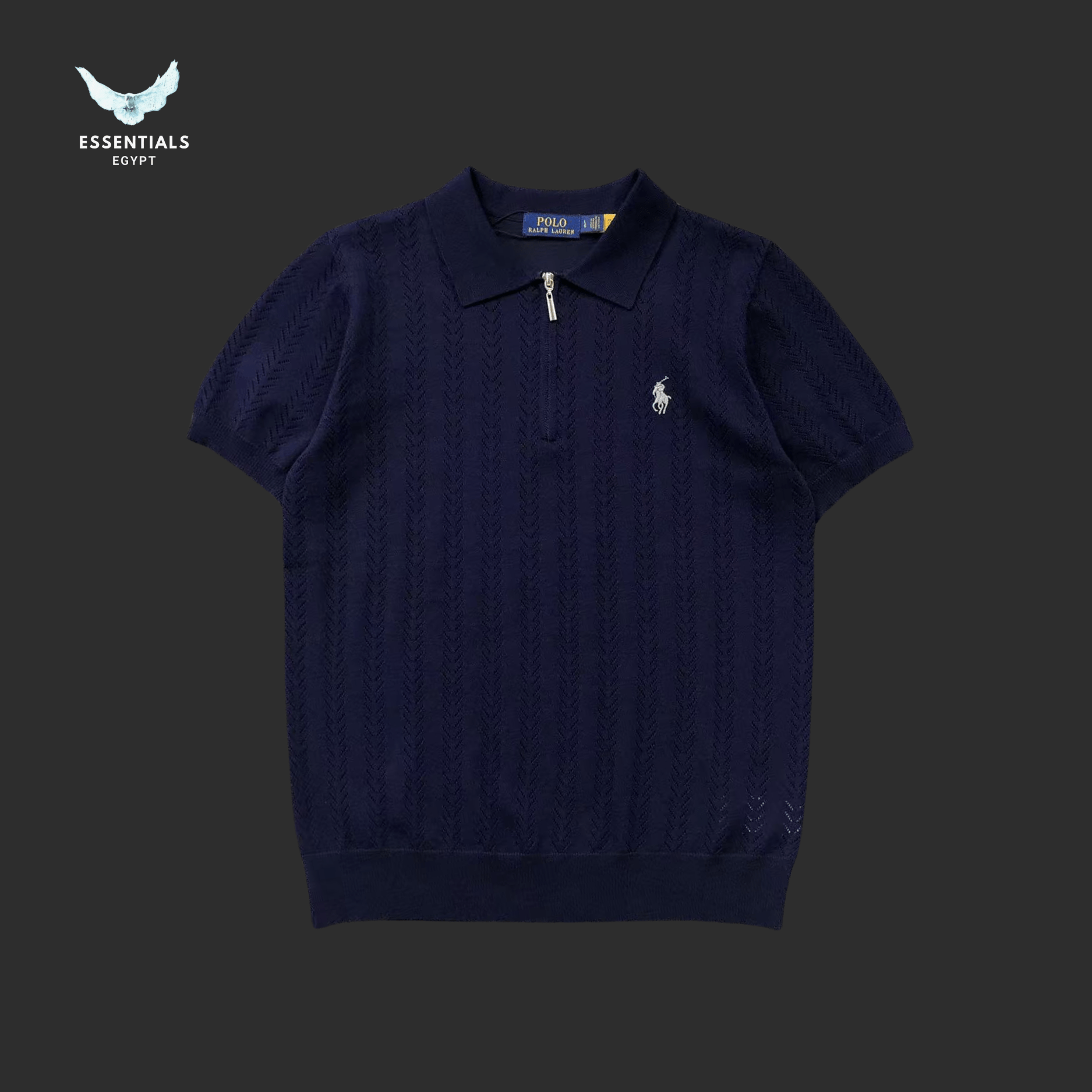 Ralph Lauren Polo – Textured Edition (Beige, Navy, Black) - ESSENTIALS EGYPT