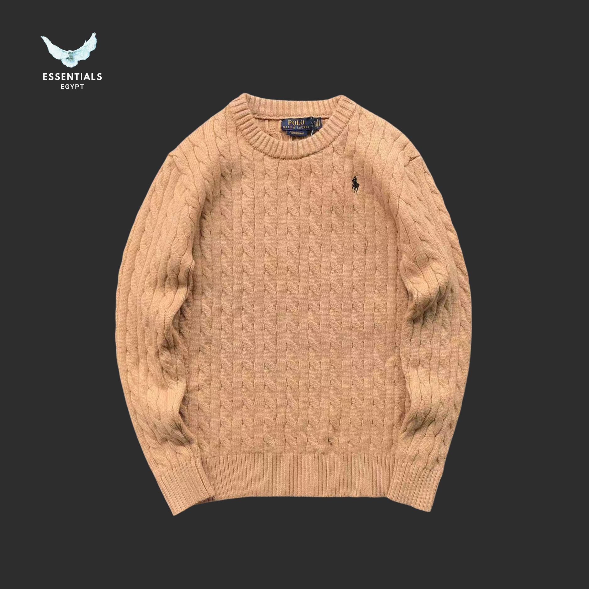 Ralph Lauren Cable-Knit Sweater – Crewneck