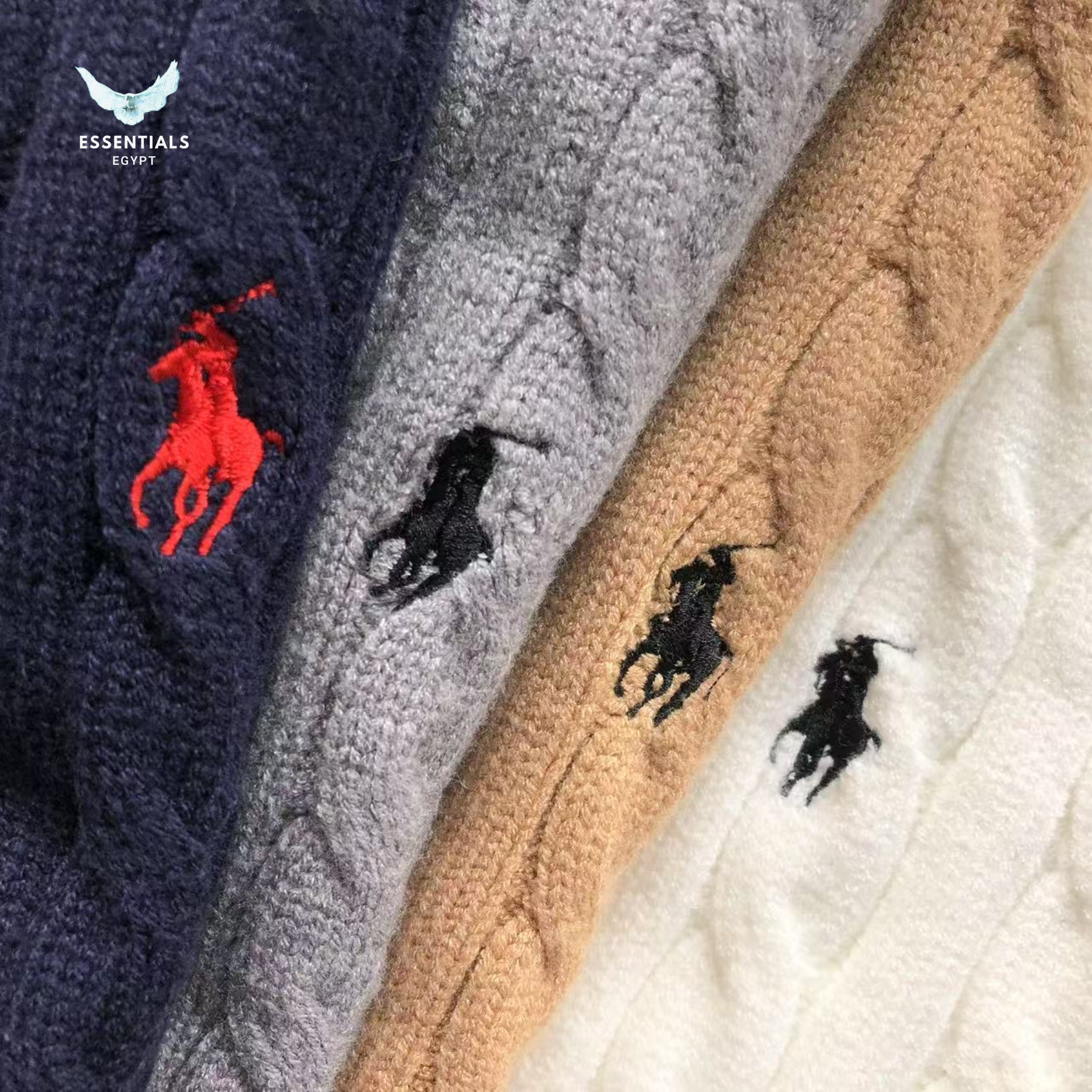 Ralph Lauren Cable-Knit Sweater – Crewneck