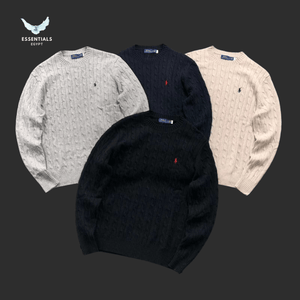 Ralph Lauren Cotton Cable - Knit Sweater - ESSENTIALS EGYPT