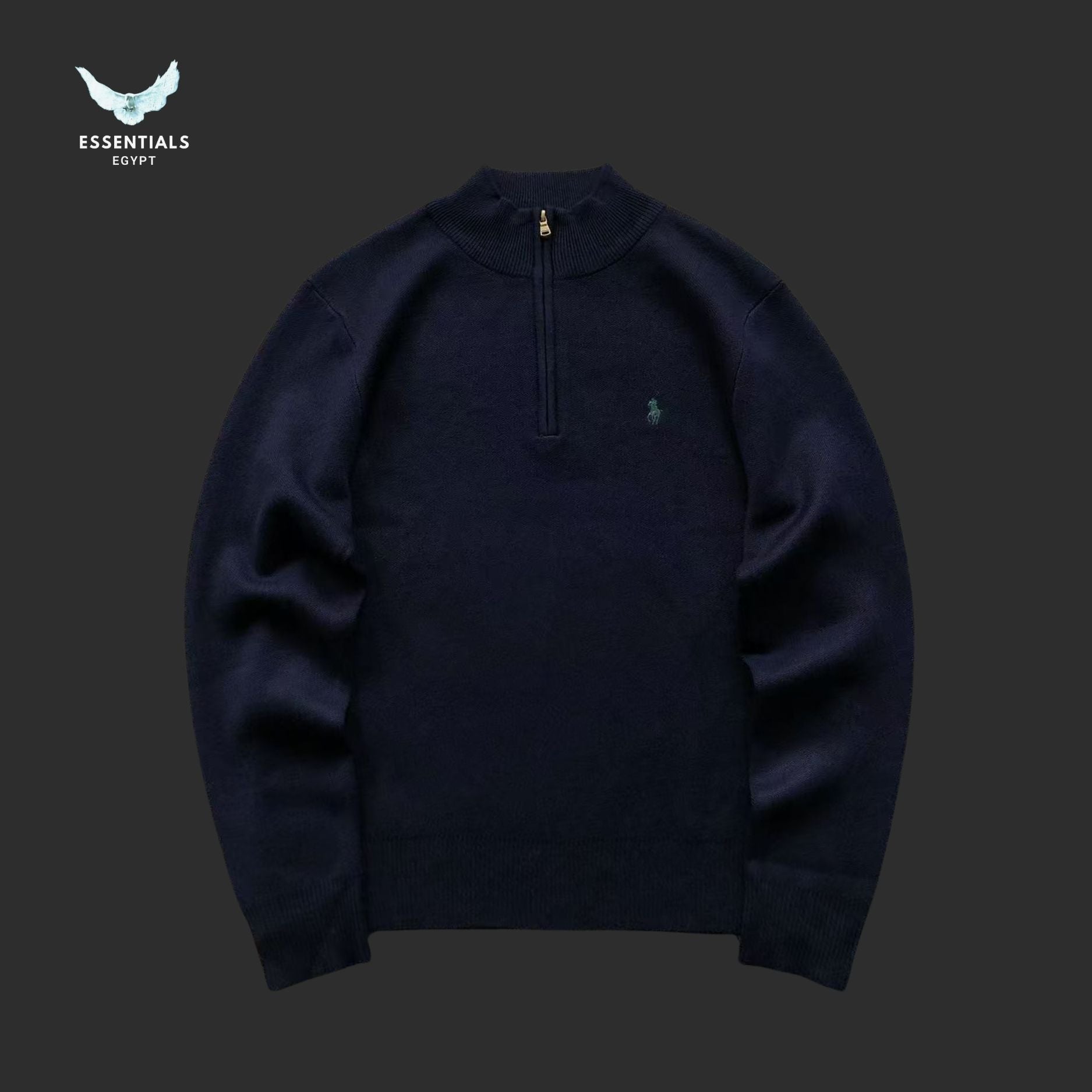 Ralph Lauren Half - Zip Sweater – Classic Fit - ESSENTIALS EGYPT