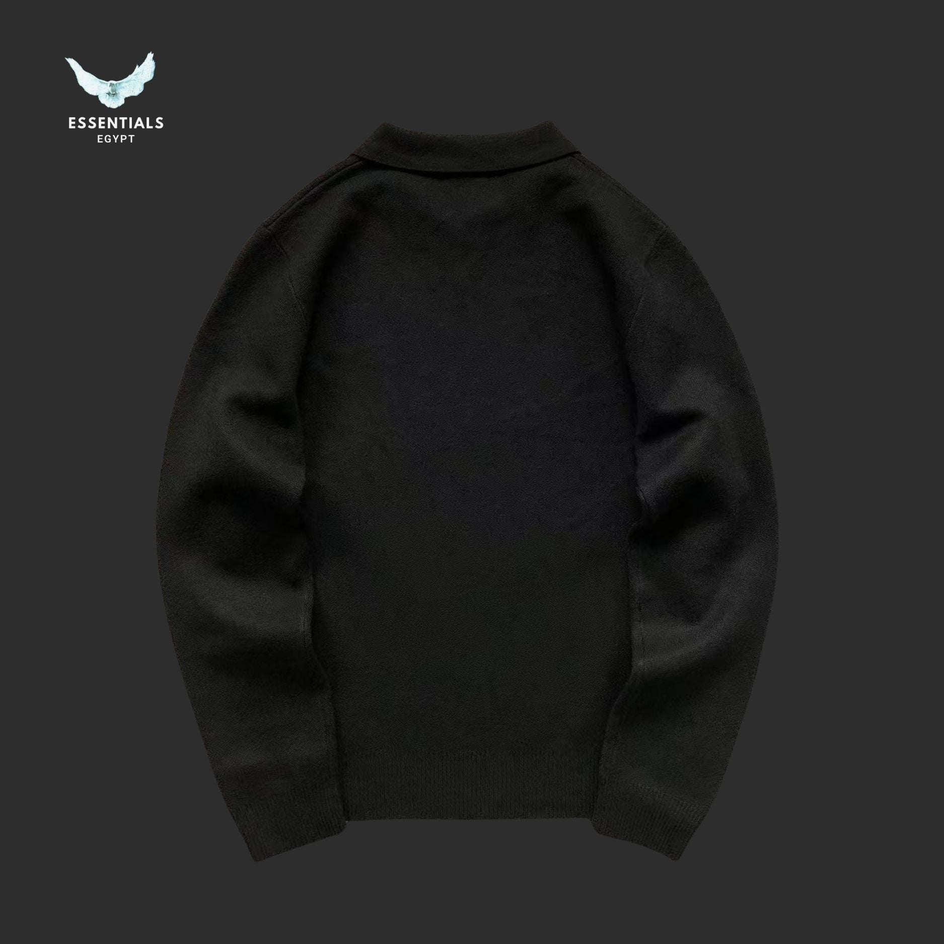 Ralph Lauren Polo Sweater – Collared Knit Edition - ESSENTIALS EGYPT