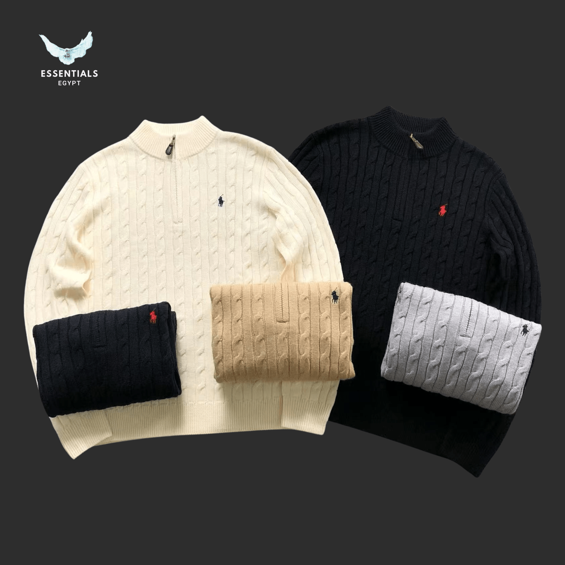 RALPH LAUREN SWEATSHIRT 217100104 - ESSENTIALS EGYPT