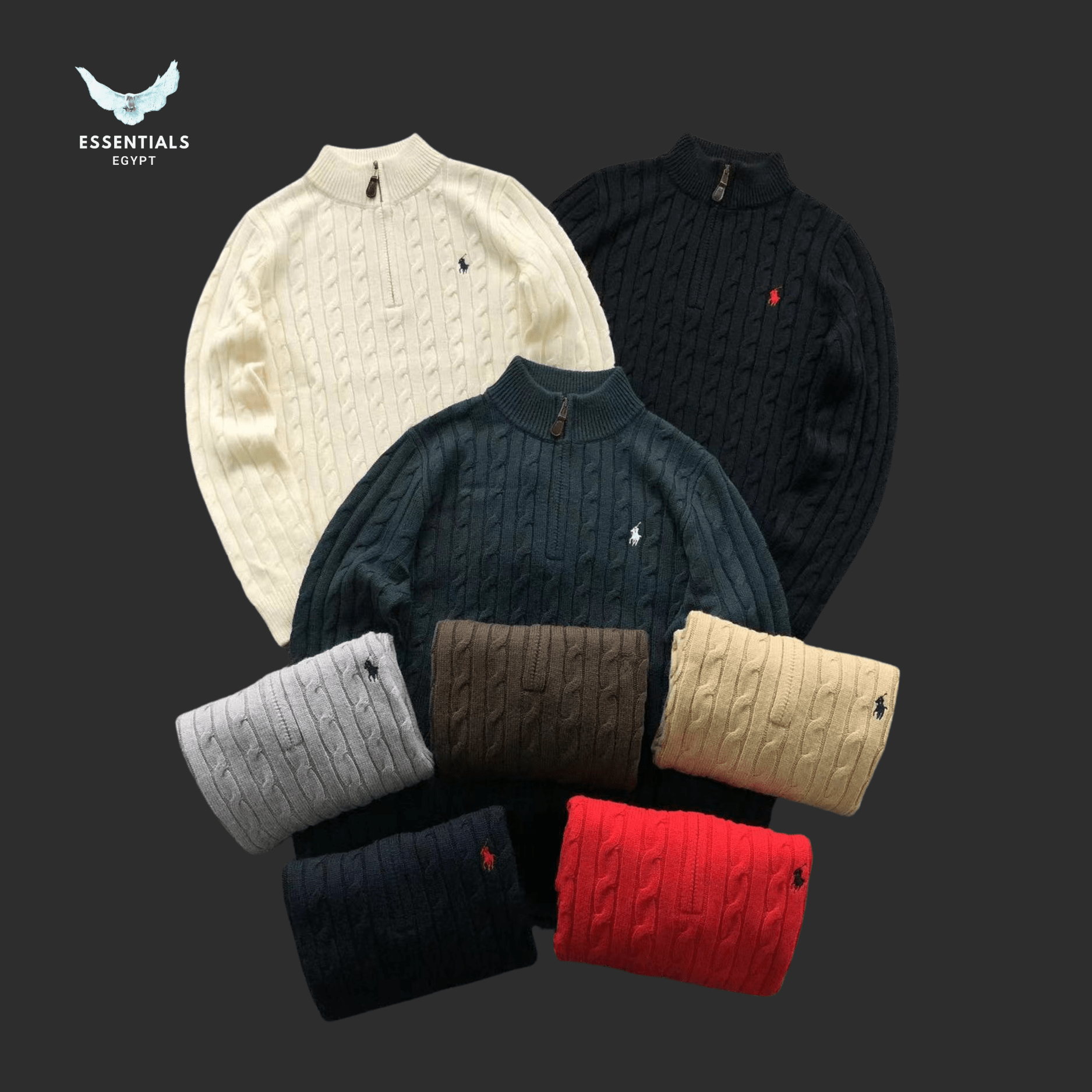 RALPH LAUREN SWEATSHIRT 217102704 - ESSENTIALS EGYPT