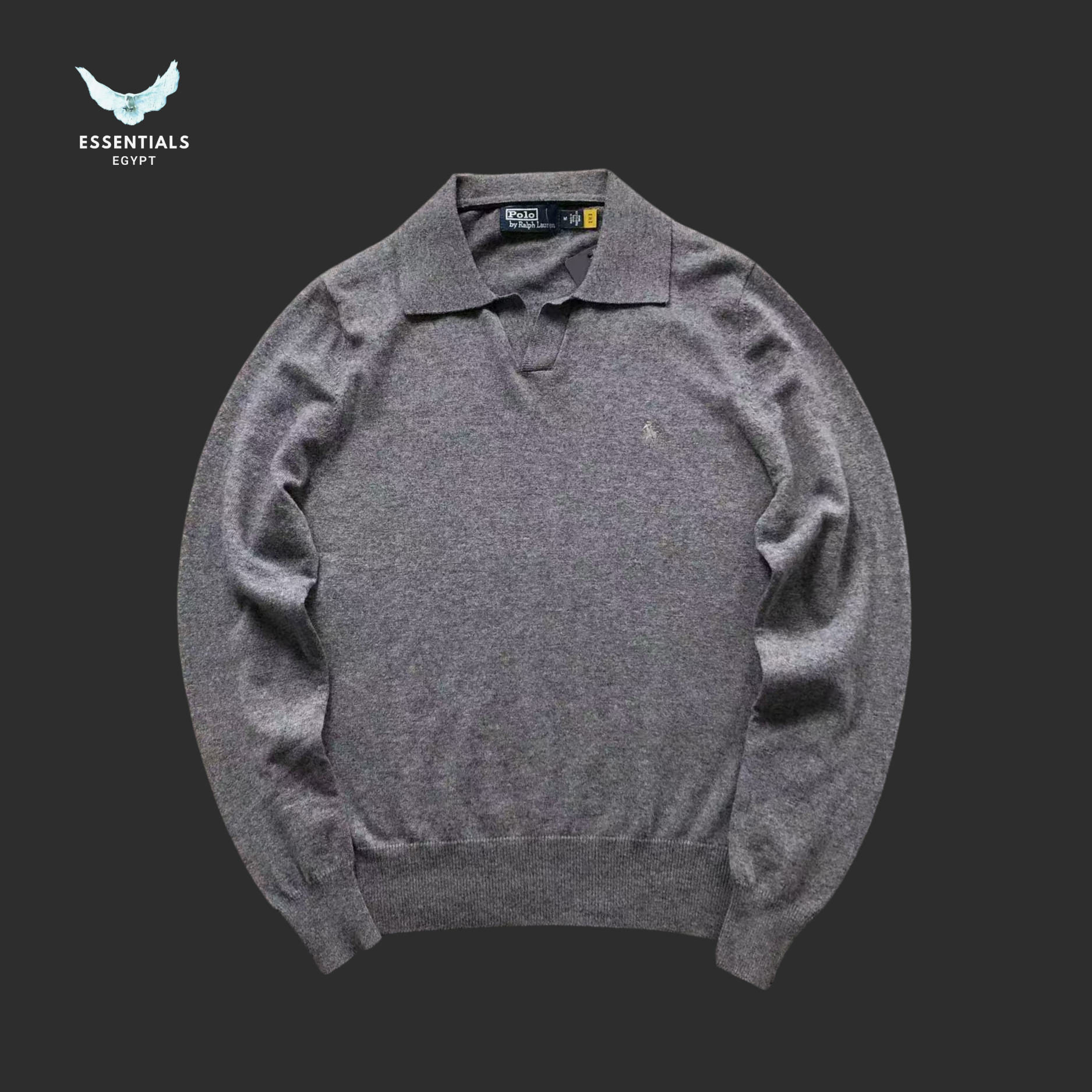 Ralph Lauren Wool Crewneck Sweater – Pony Logo