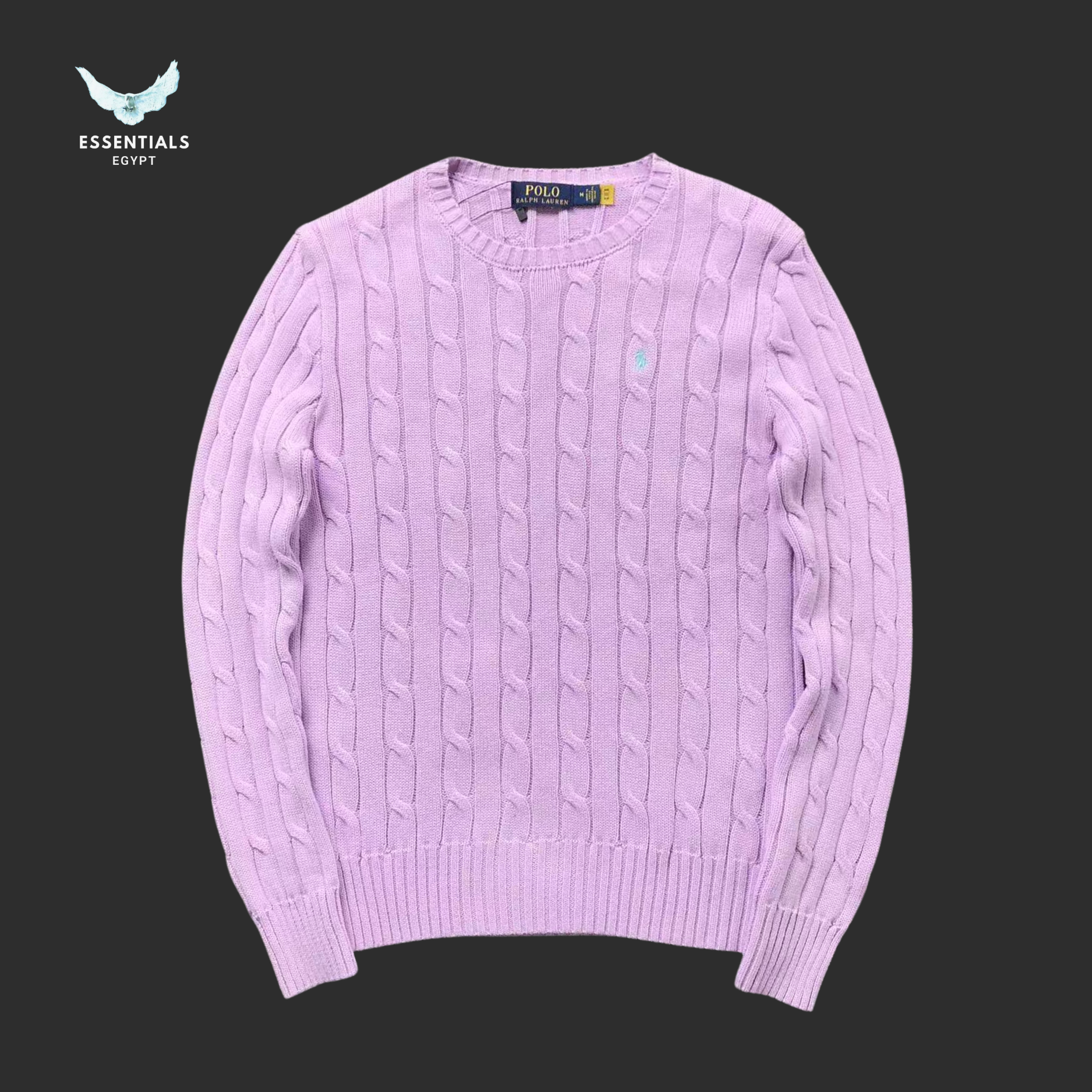 Ralph Lauren Cable Knit Sweater – Multi-Color Edition
