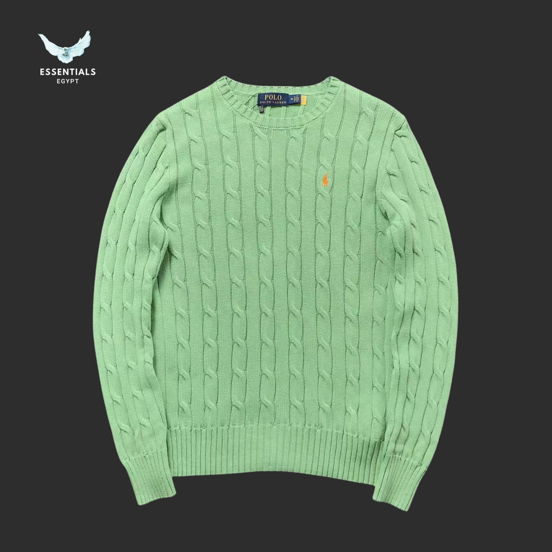 Ralph Lauren Cable Knit Sweater – Multi-Color Edition