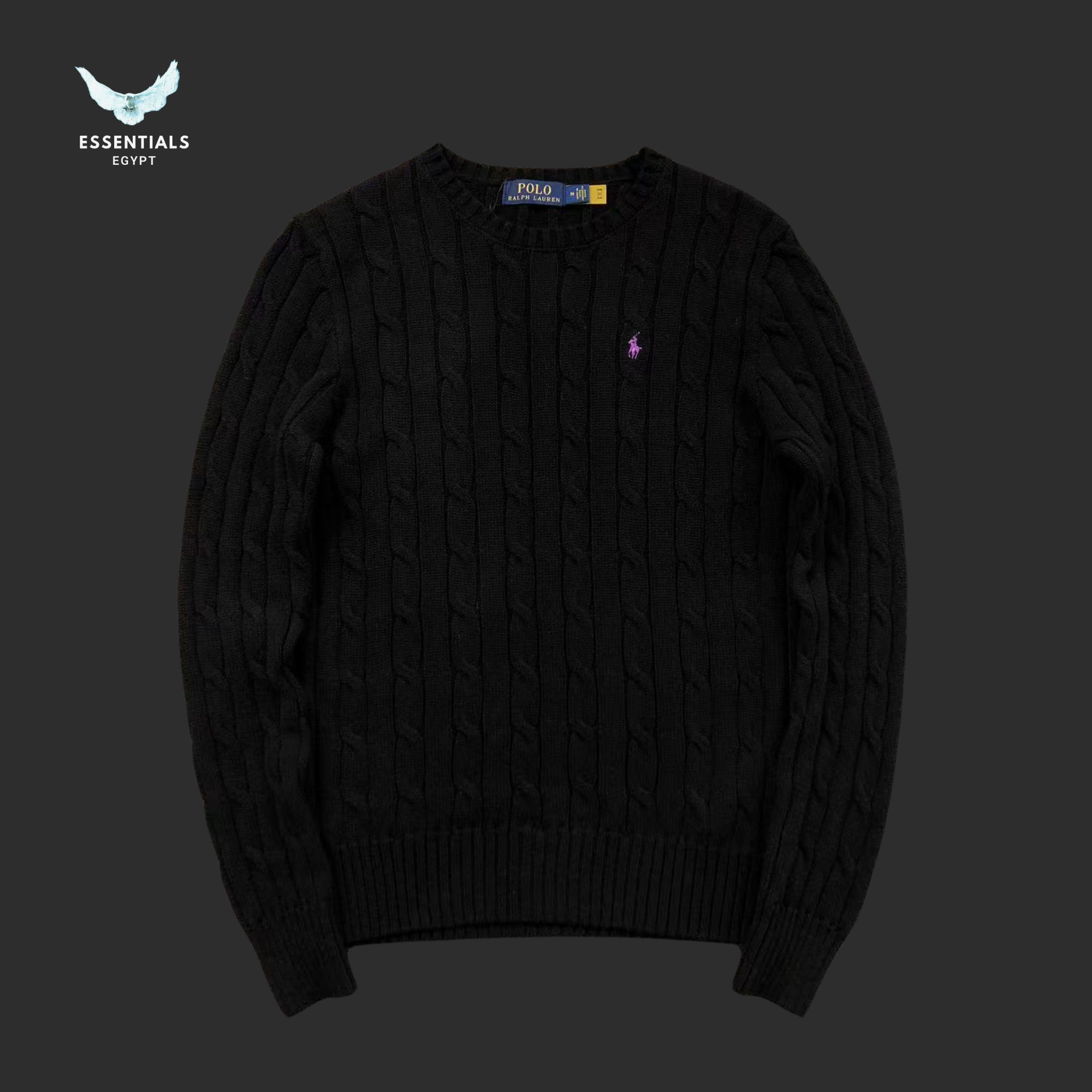 Ralph Lauren Cable Knit Sweater – Multi-Color Edition