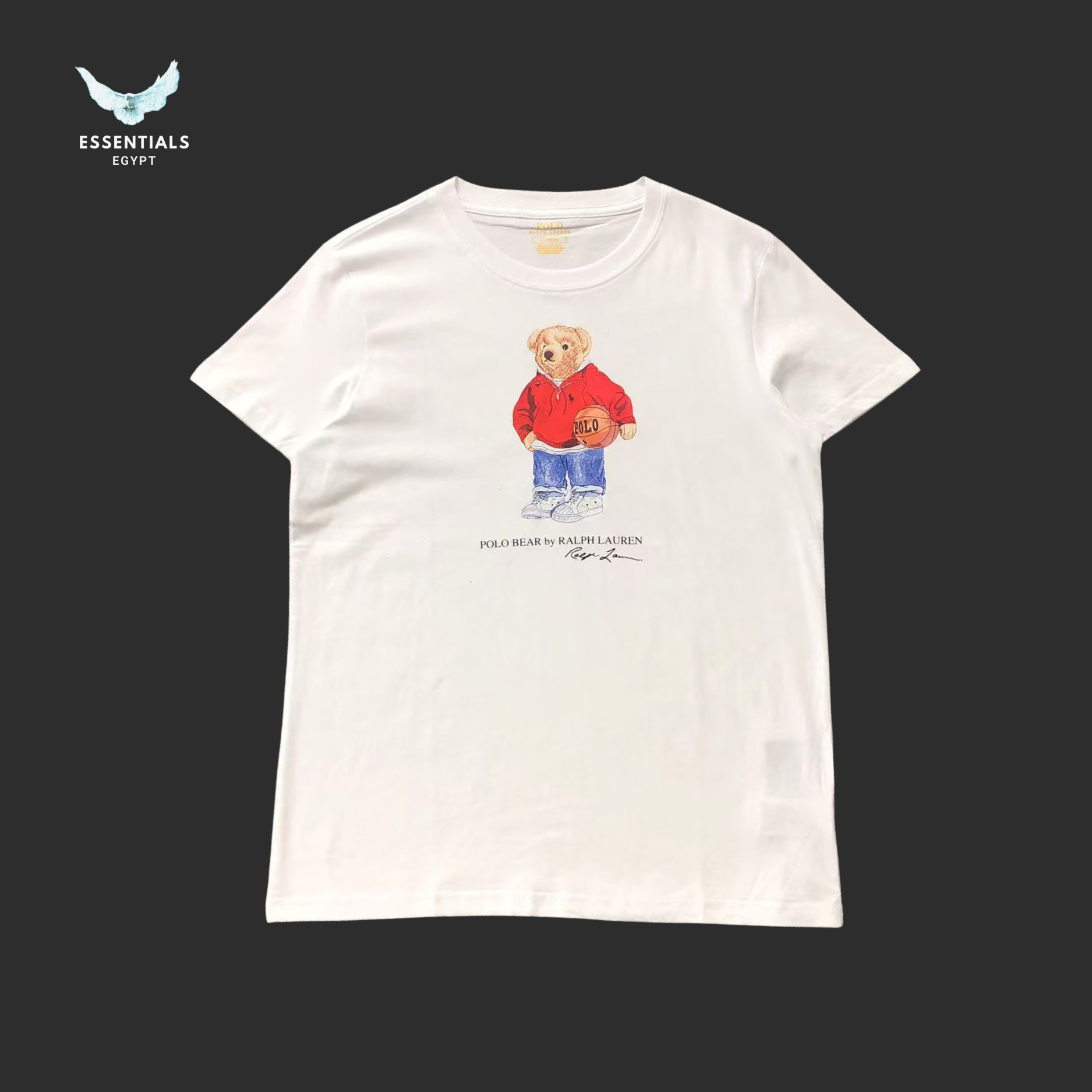 Ralph Lauren T-Shirt – Bear in Red Jacket