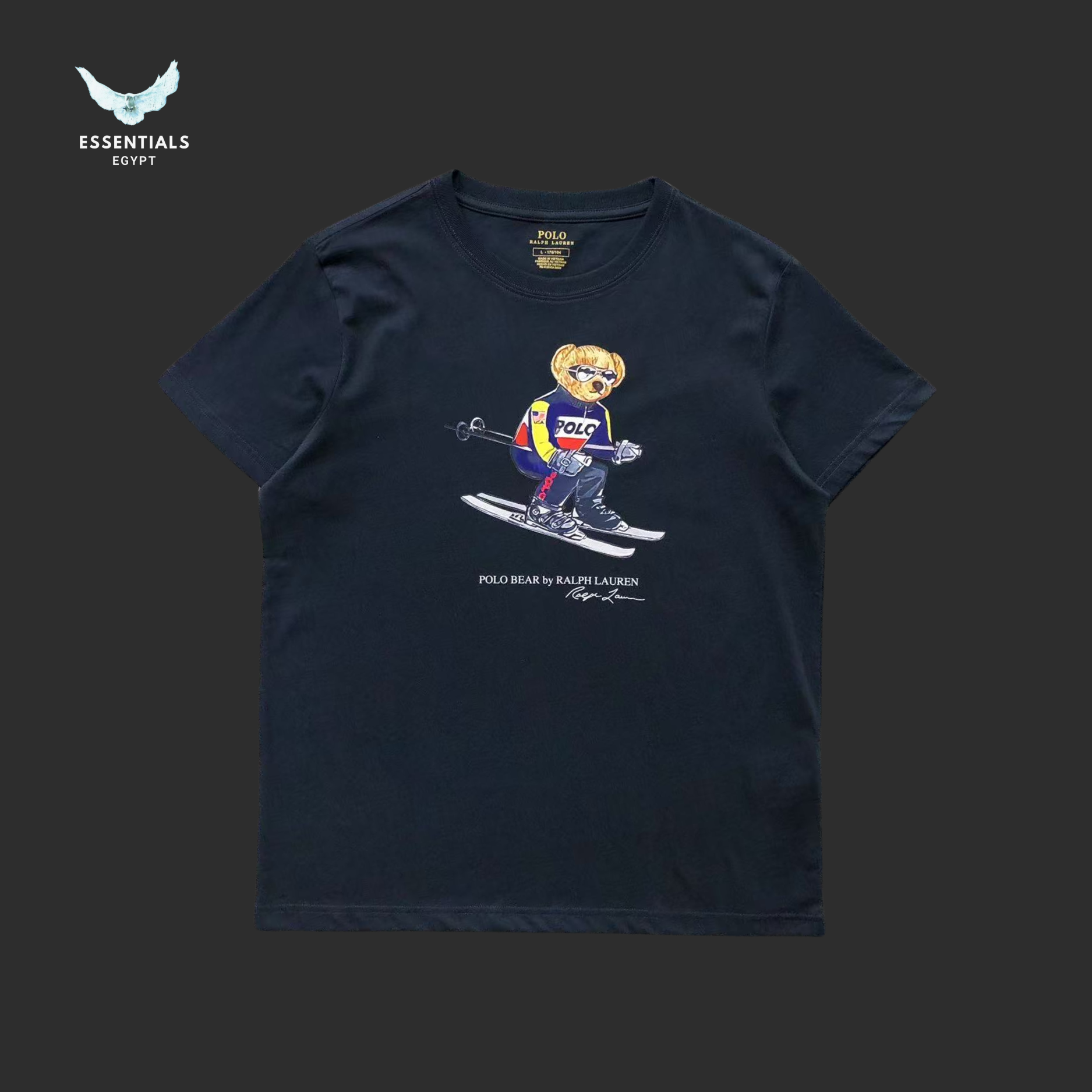 Ralph Lauren T-Shirt – Bear in Varsity Fit - ESSENTIALS EGYPT