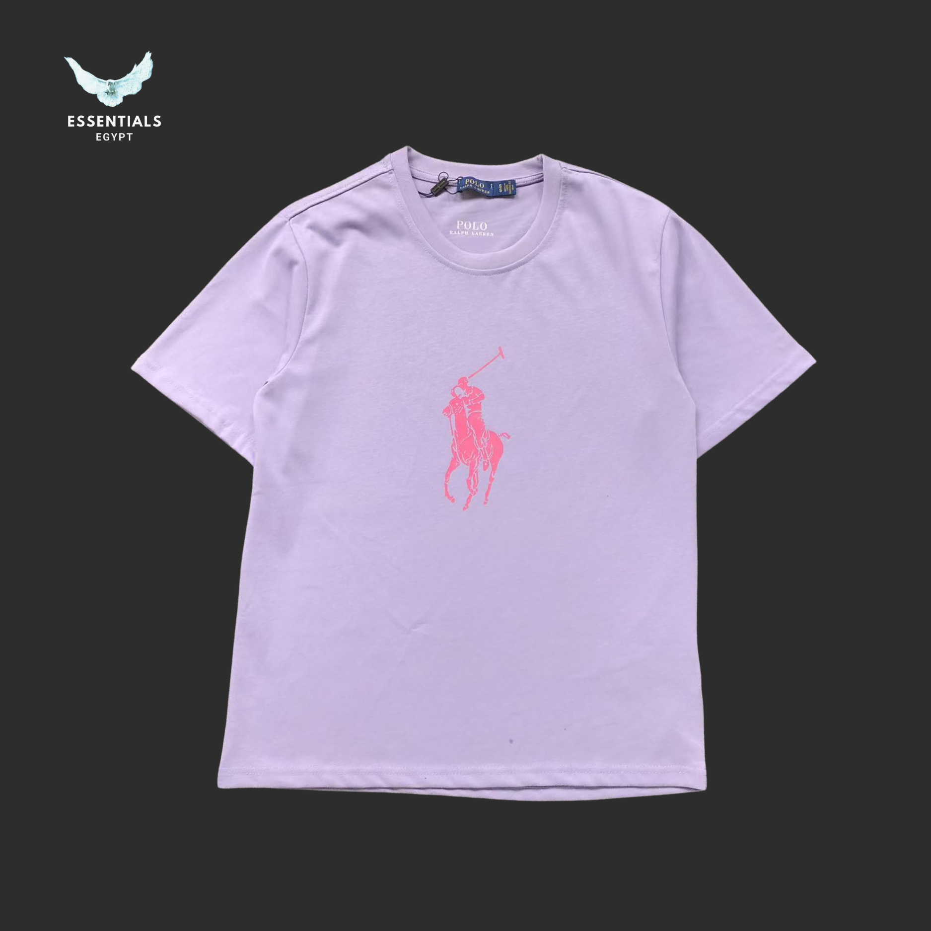 Ralph Lauren T-Shirt – Oversize Pink Pony - ESSENTIALS EGYPT