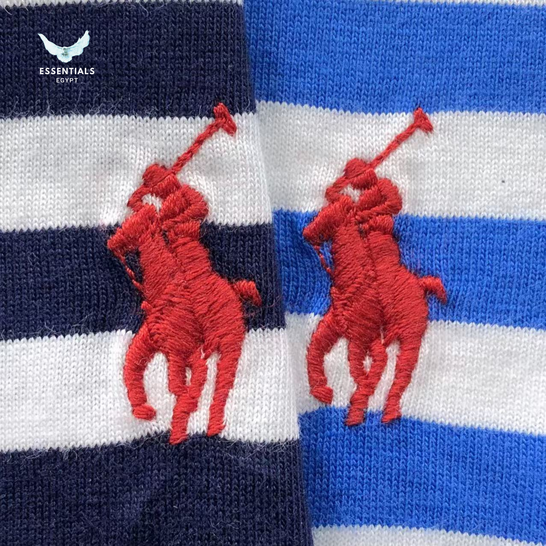 Ralph Lauren T-Shirt – Striped Crewneck - ESSENTIALS EGYPT