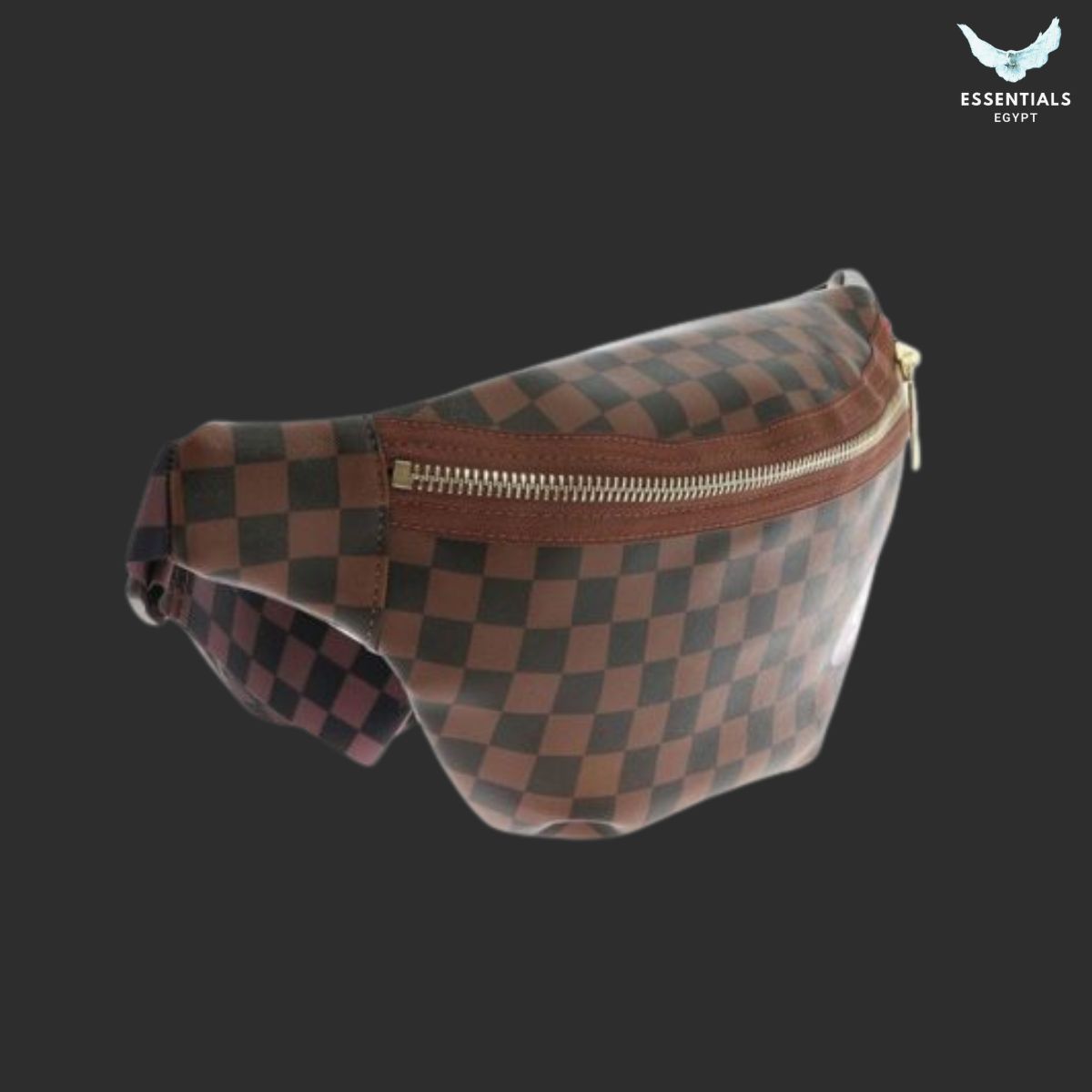 Sprayground Sharks in Paris Brown Pouch