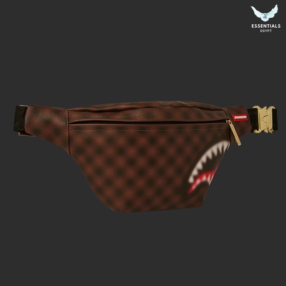 Sprayground Sharks In Paris Blur Effect Savvy Crossbody