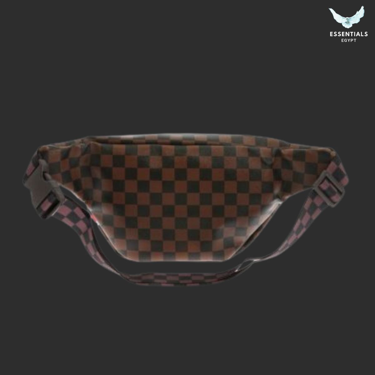 Sprayground Sharks in Paris Brown Pouch