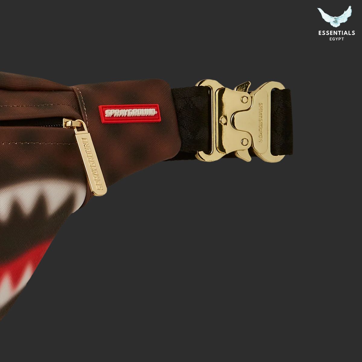 Sprayground Sharks In Paris Blur Effect Savvy Crossbody