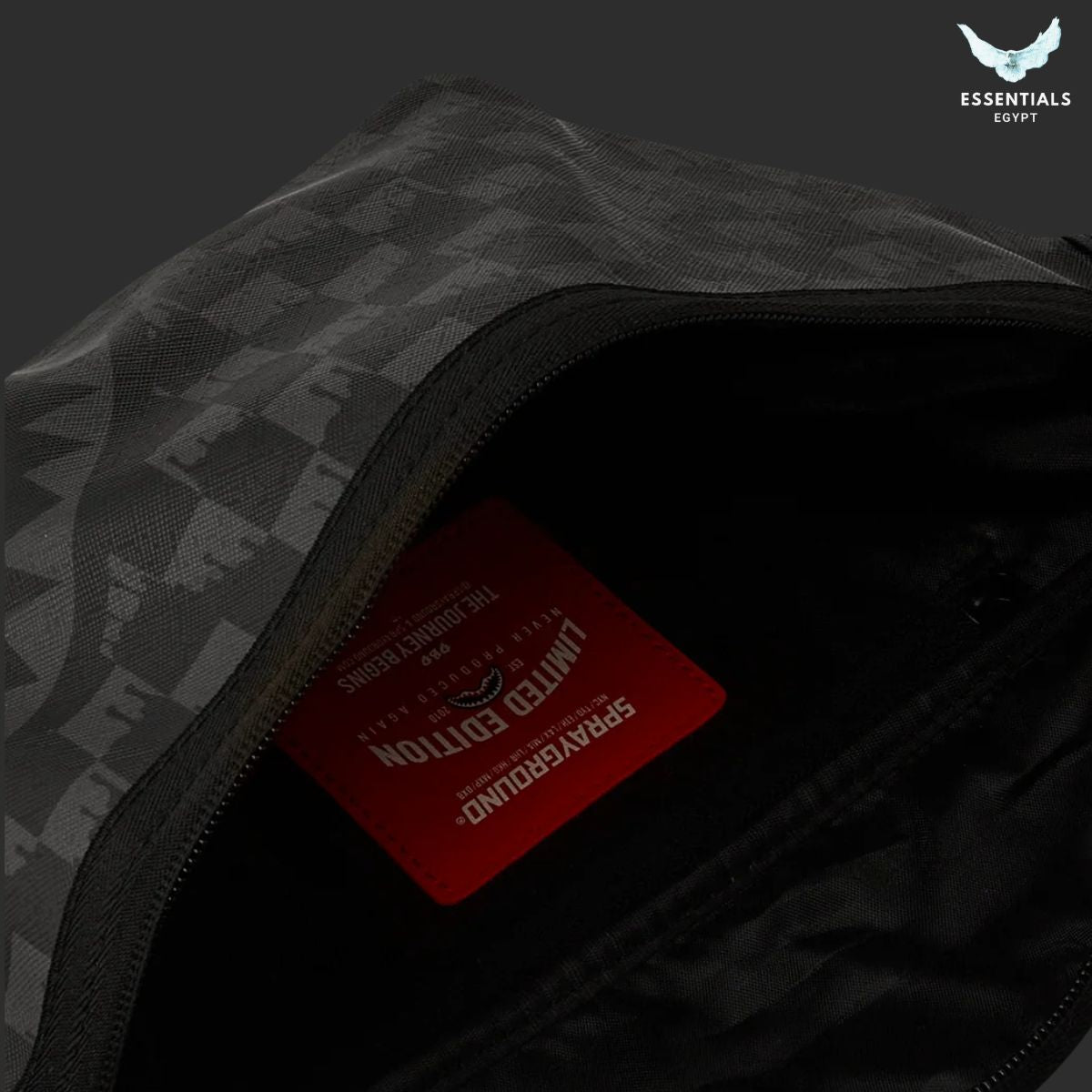 Sprayground Hangover Drip Check Savvy Crossbody