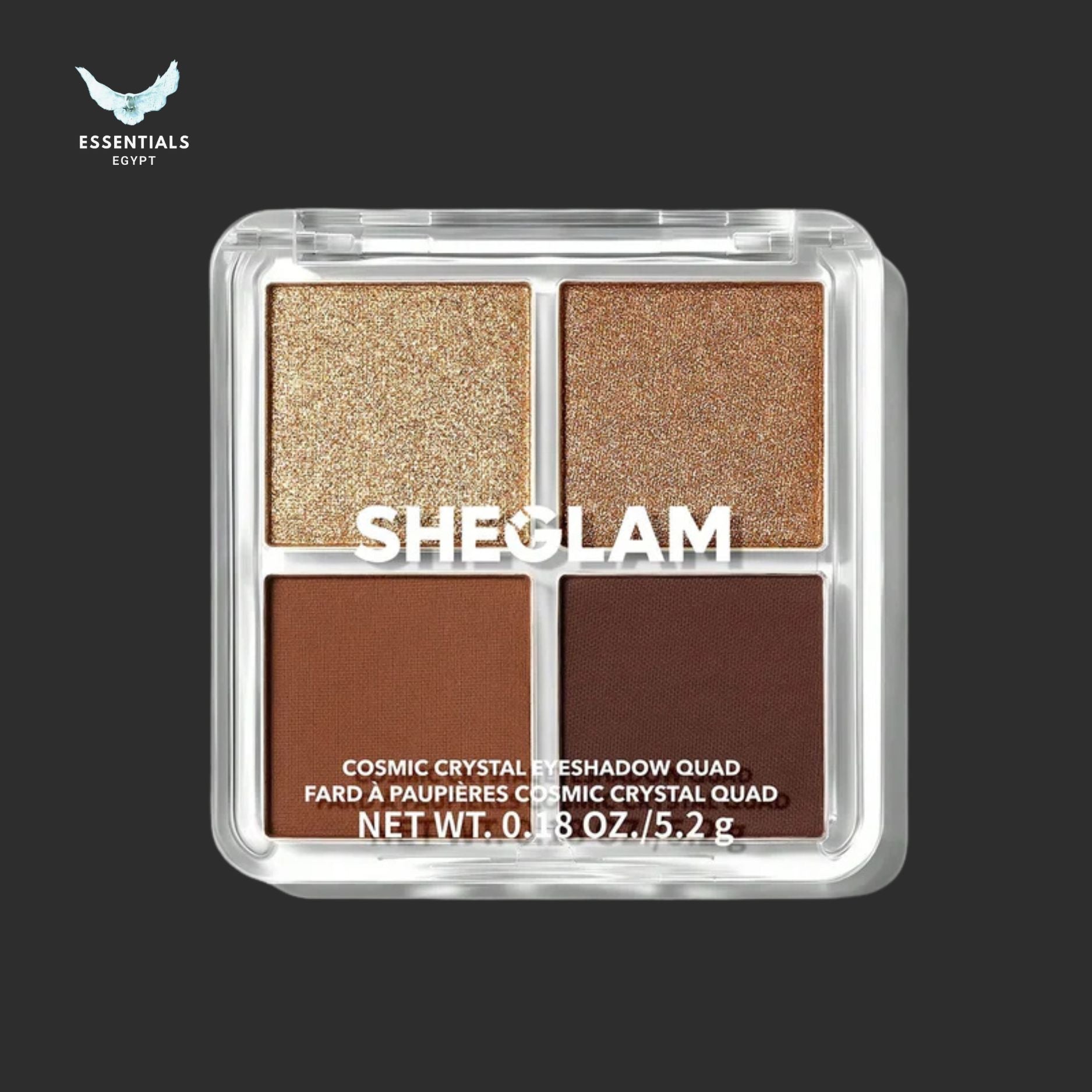 SHEGLAM Cosmic Crystal Eyeshadow Quad – Higher Self - ESSENTIALS EGYPT