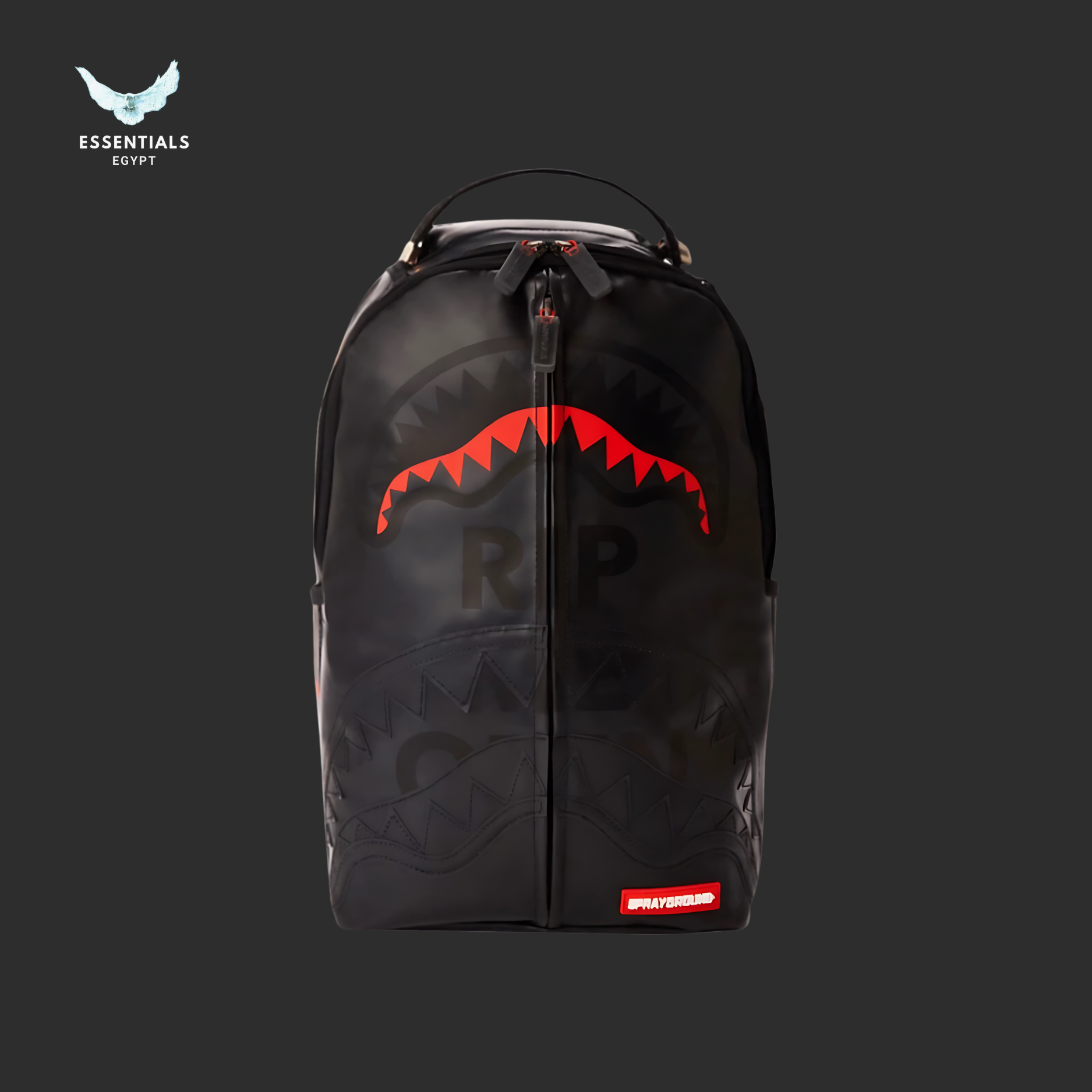 SPRAYGROUND RIP ME OPEN BACKPACK (FROSTED TRANSPARENT)