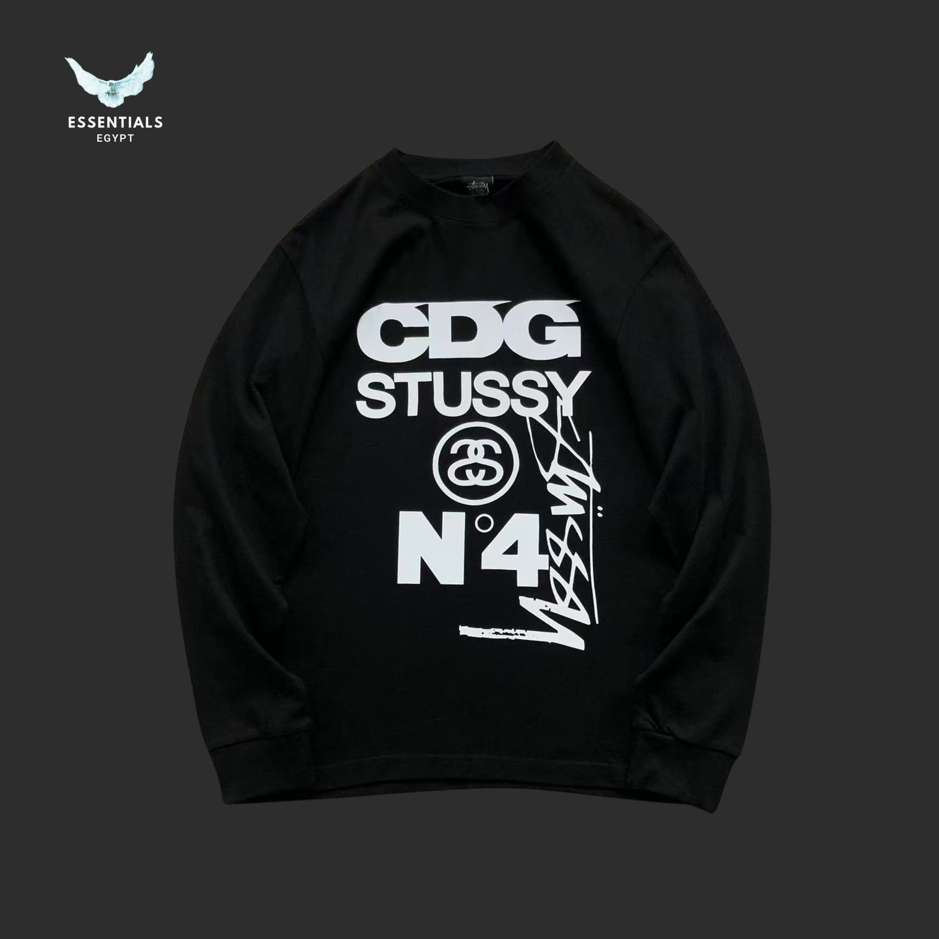 Stussy x Comme des Garçons No. 4 Logo T-Shirt