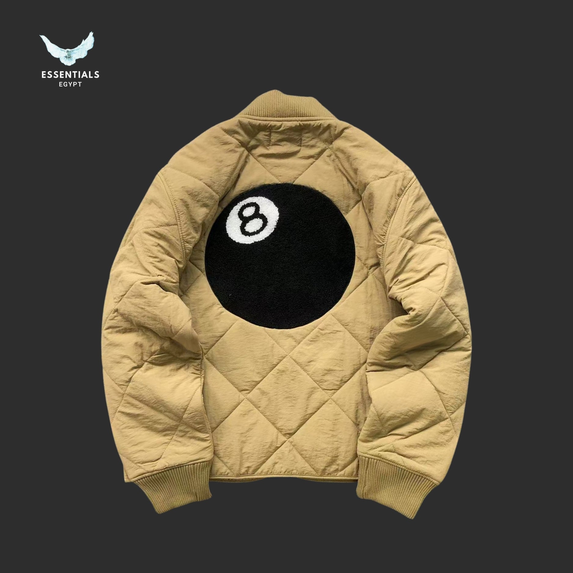 Stussy 8 Ball Quilted Liner Jacket