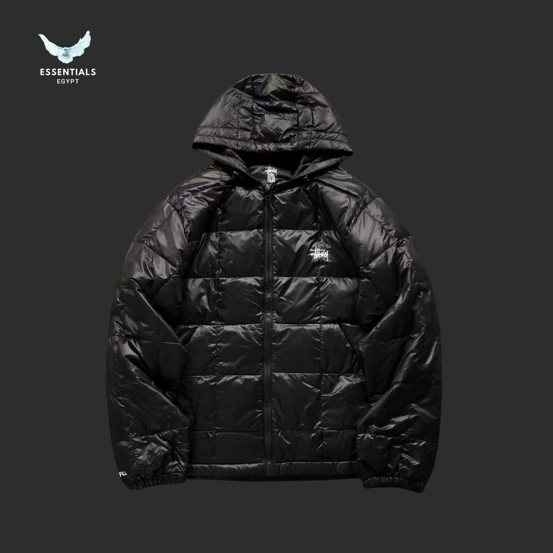 Stussy Midweight Hooded Puffer Jacket