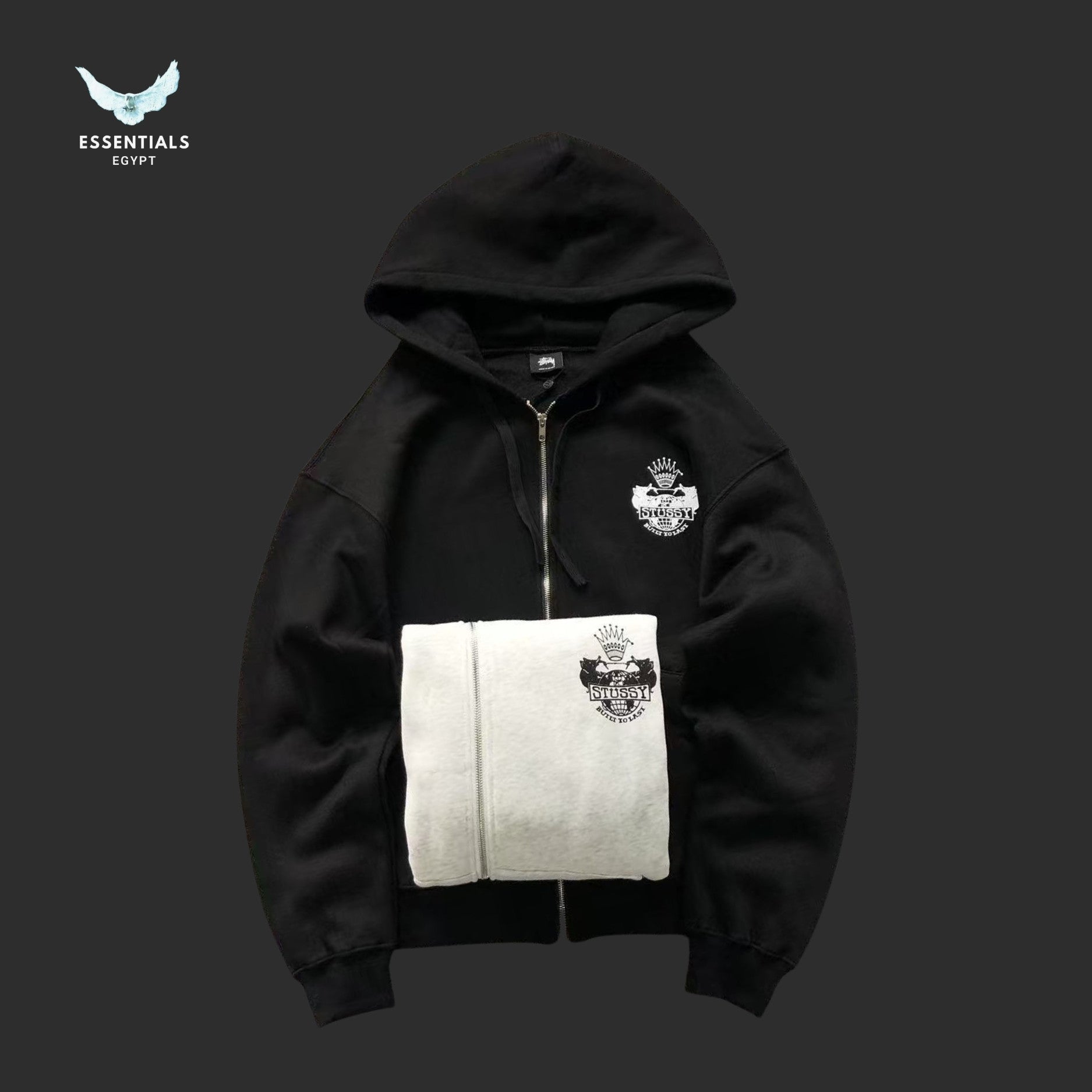 Stussy Built To Last Zip Hoodie