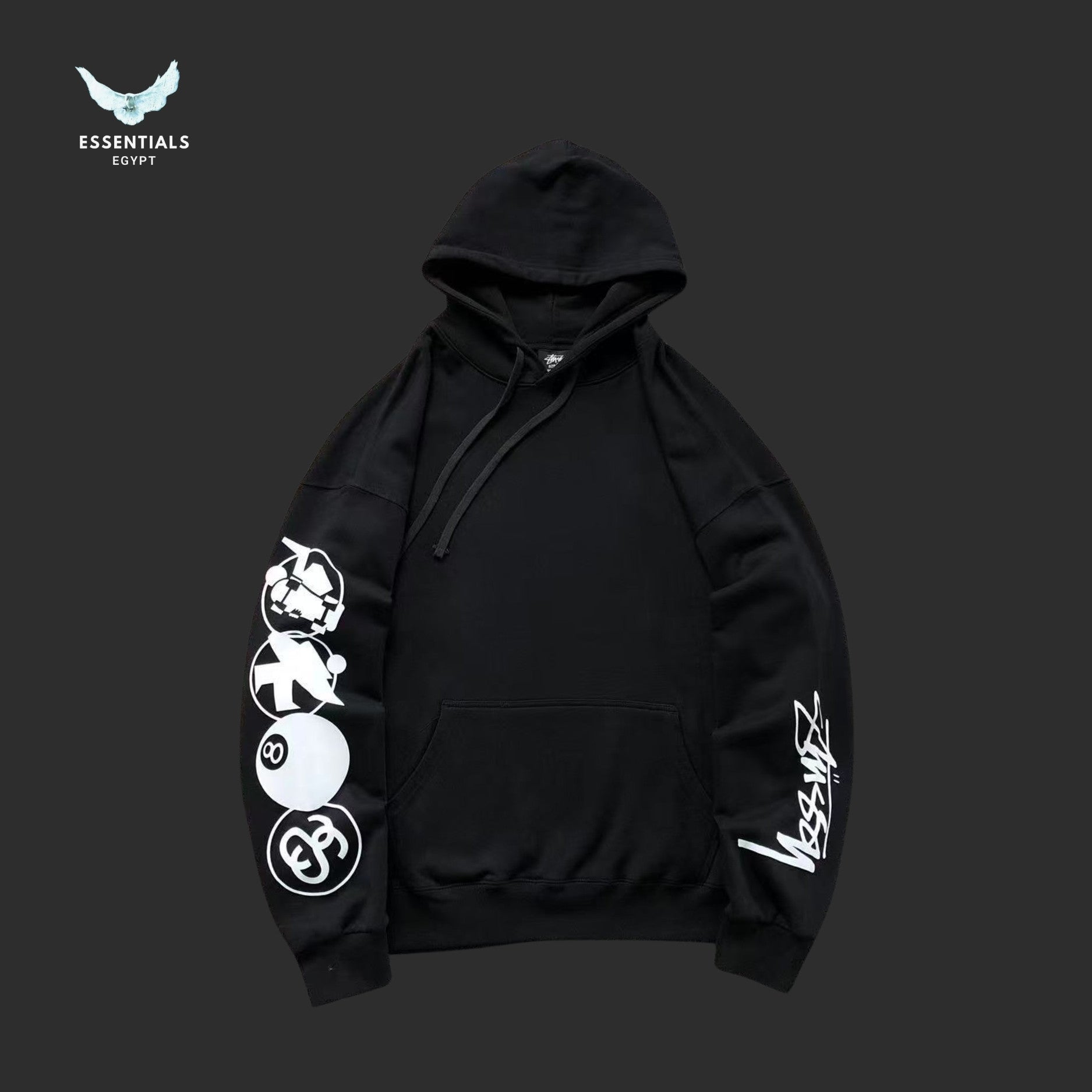 Stussy Stacked Pigment Dyed Hoodie