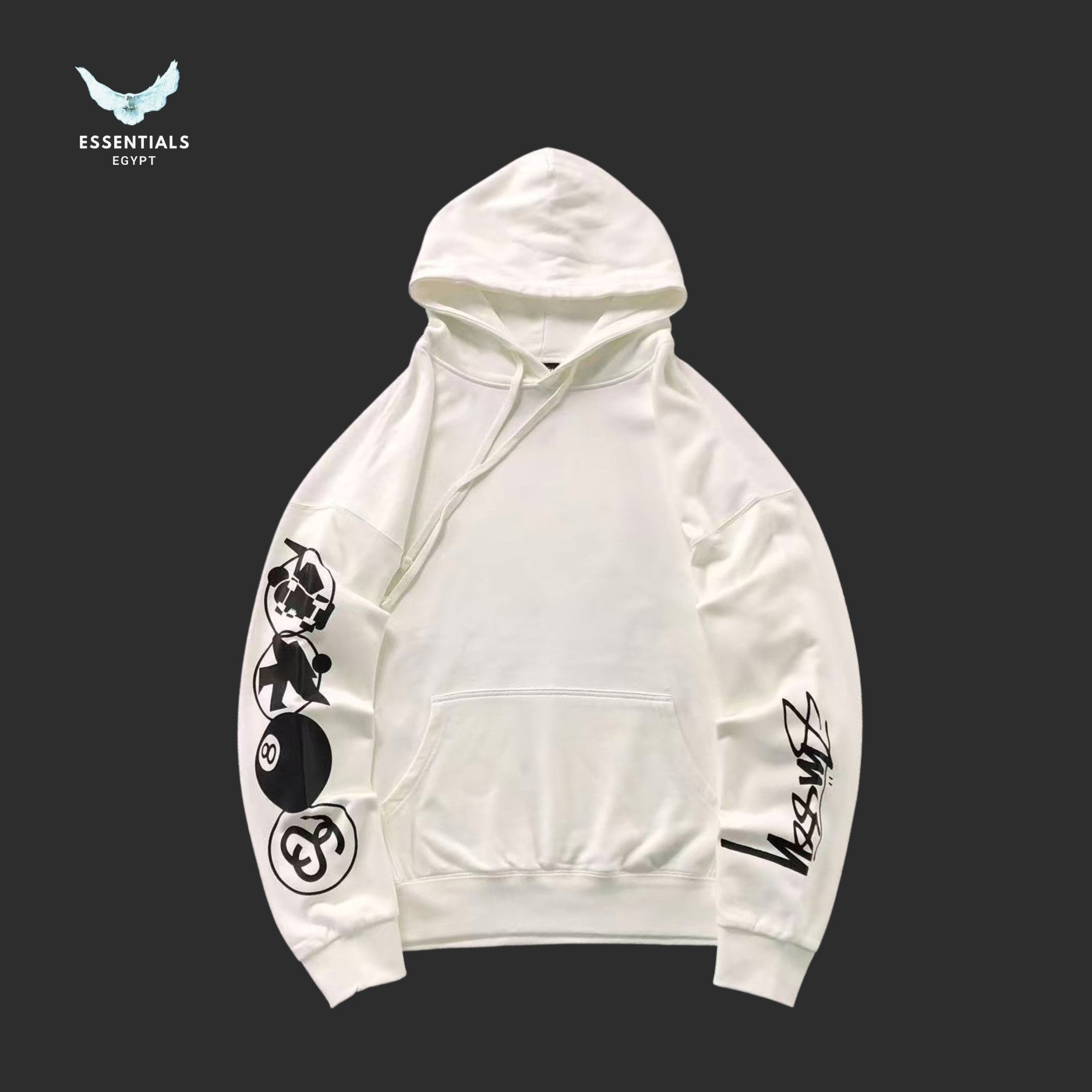 Stussy Stacked Pigment Dyed Hoodie
