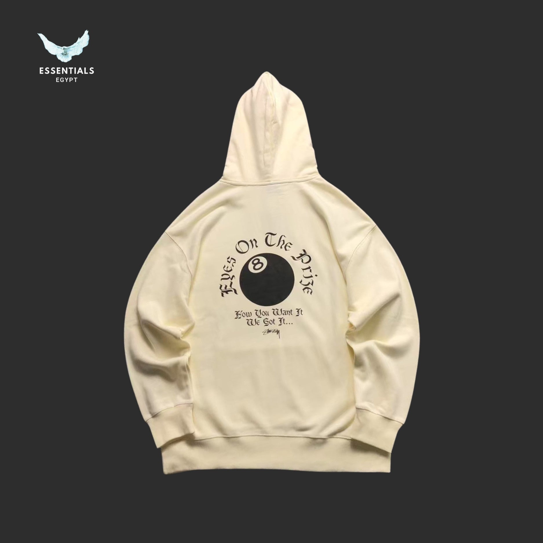 Stussy Eyes On The Prize 8-Ball Hoodie