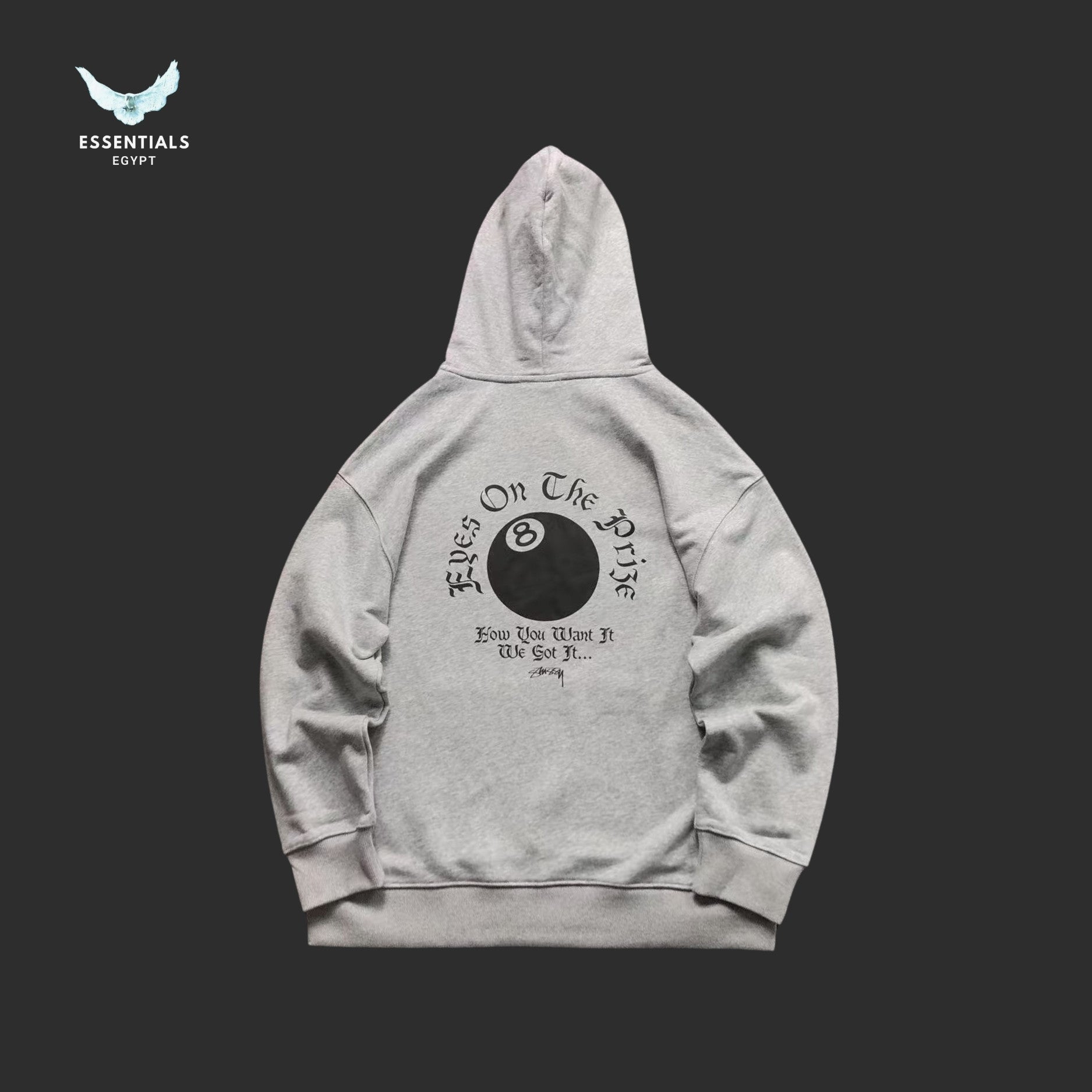 Stussy Eyes On The Prize 8-Ball Hoodie