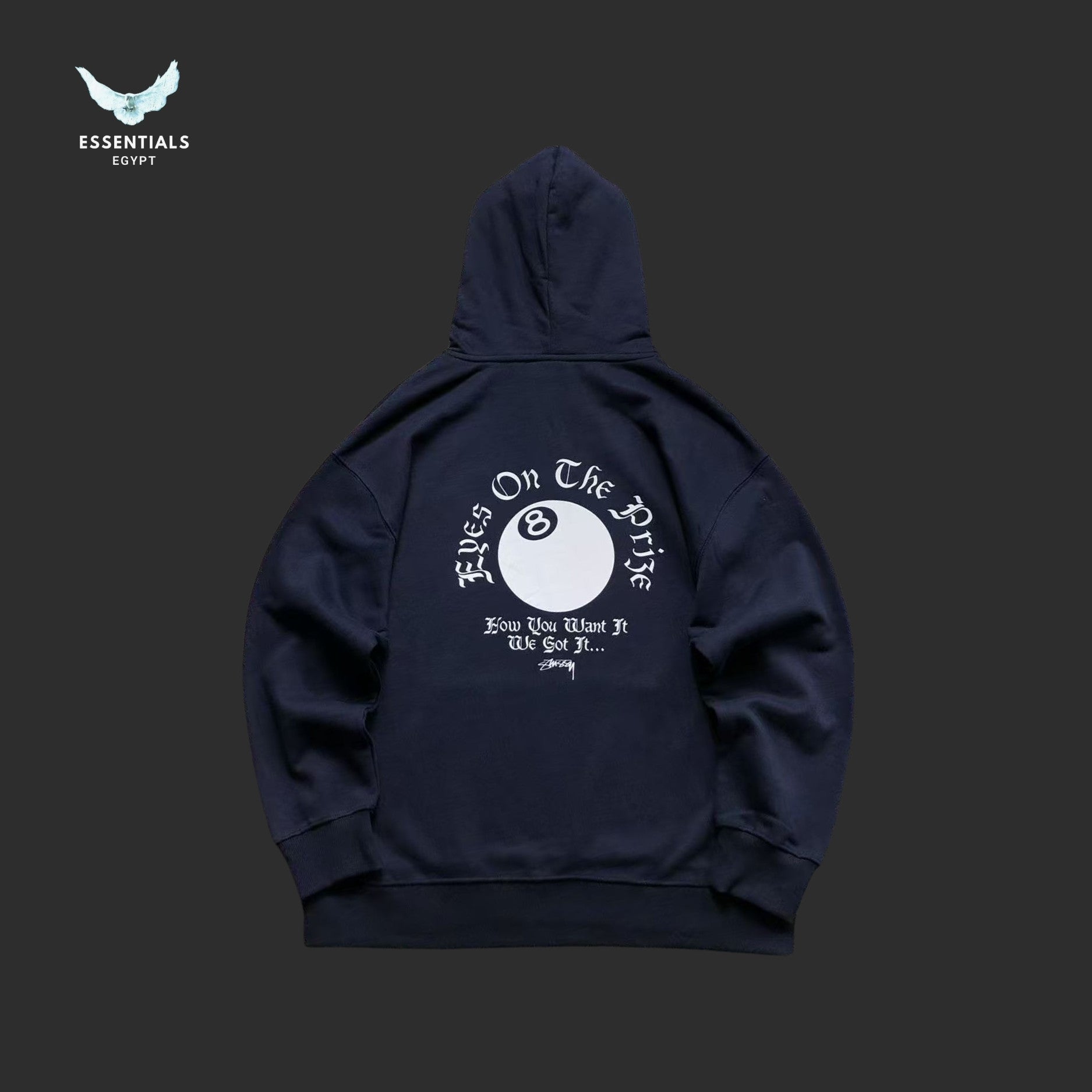 Stussy Eyes On The Prize 8-Ball Hoodie