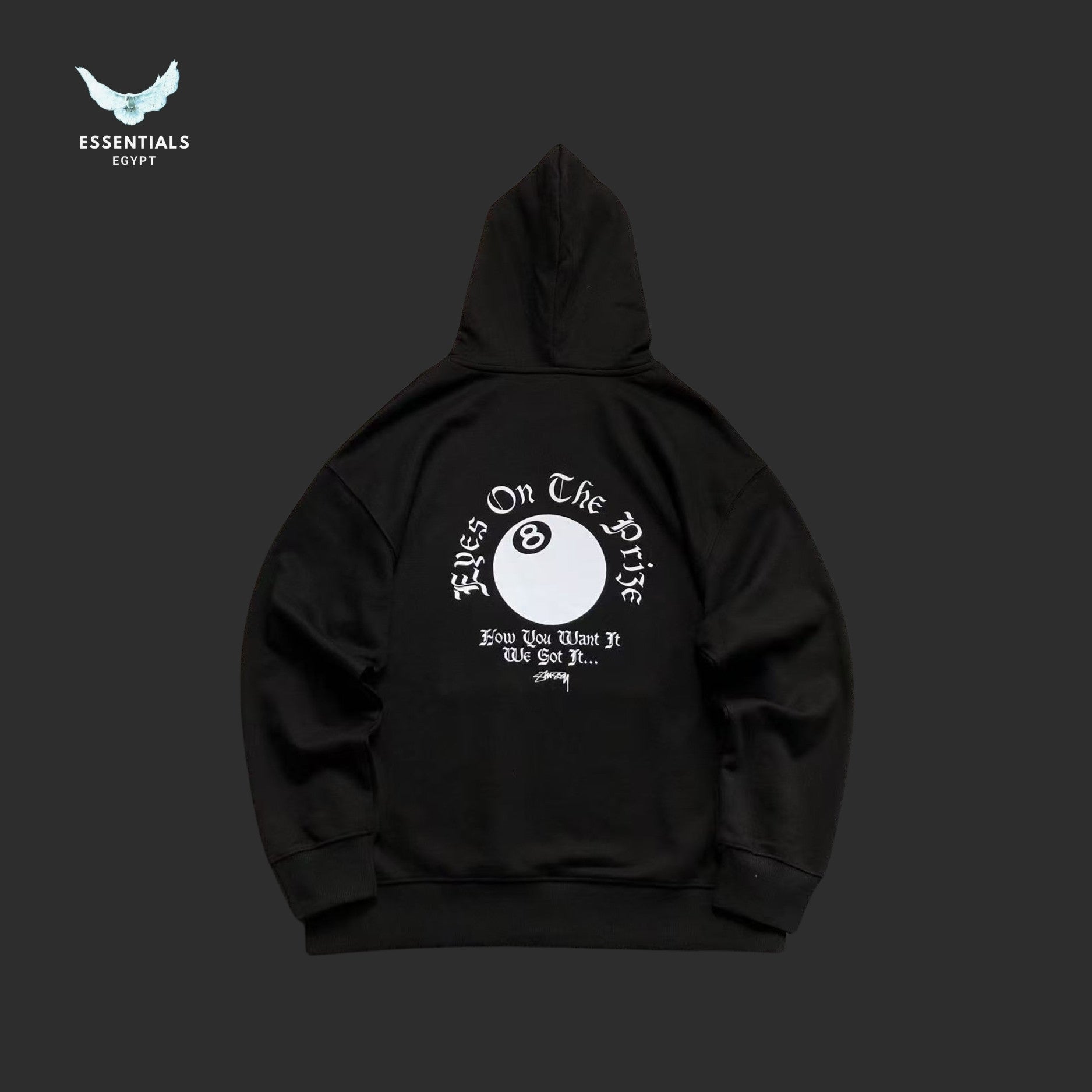 Stussy Eyes On The Prize 8-Ball Hoodie