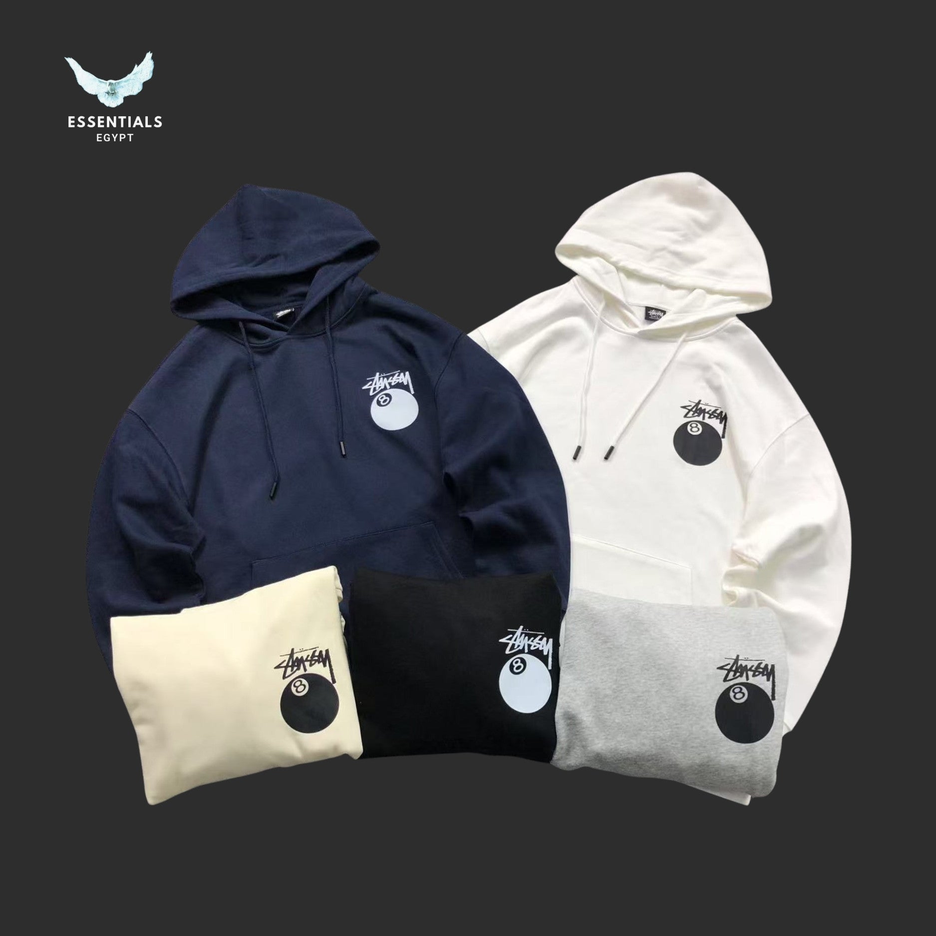 Stussy Eyes On The Prize 8-Ball Hoodie