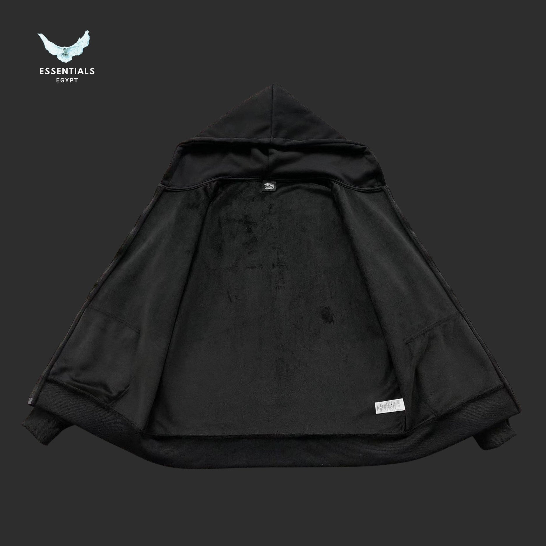 Stussy Locations Zip-Up hoodie