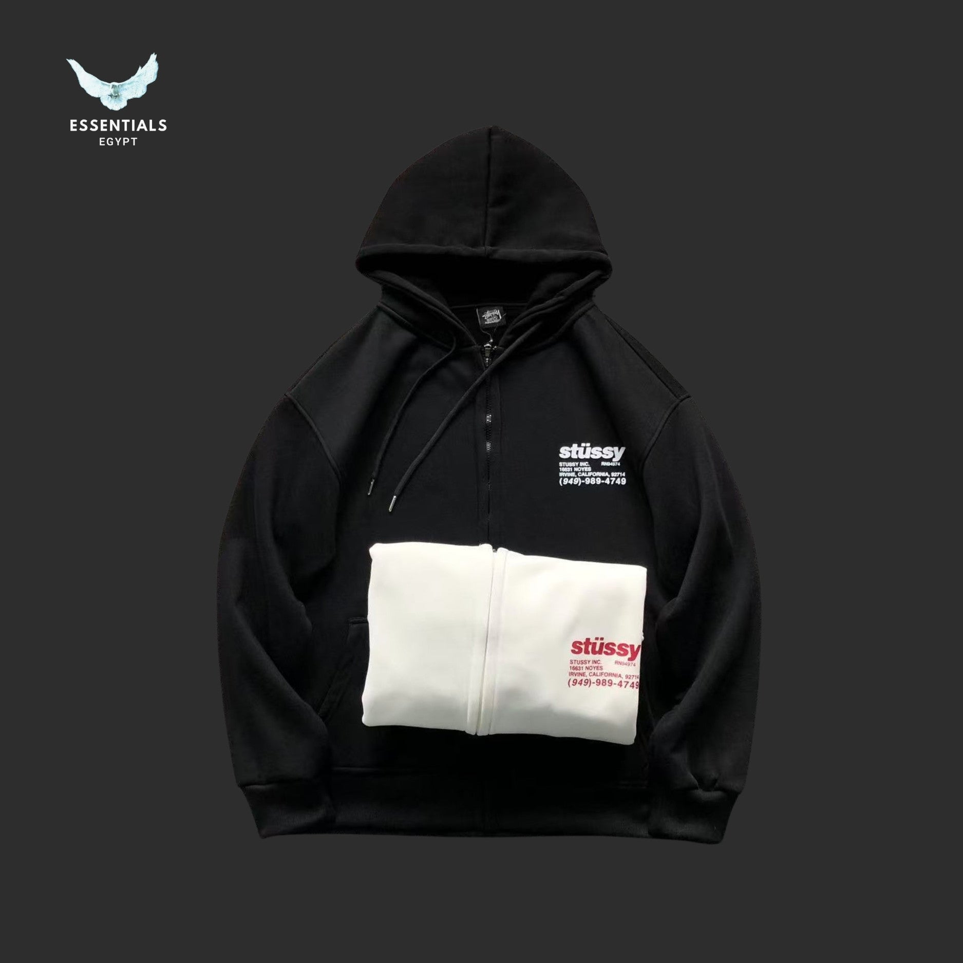Stussy DNA Zip Hoodie