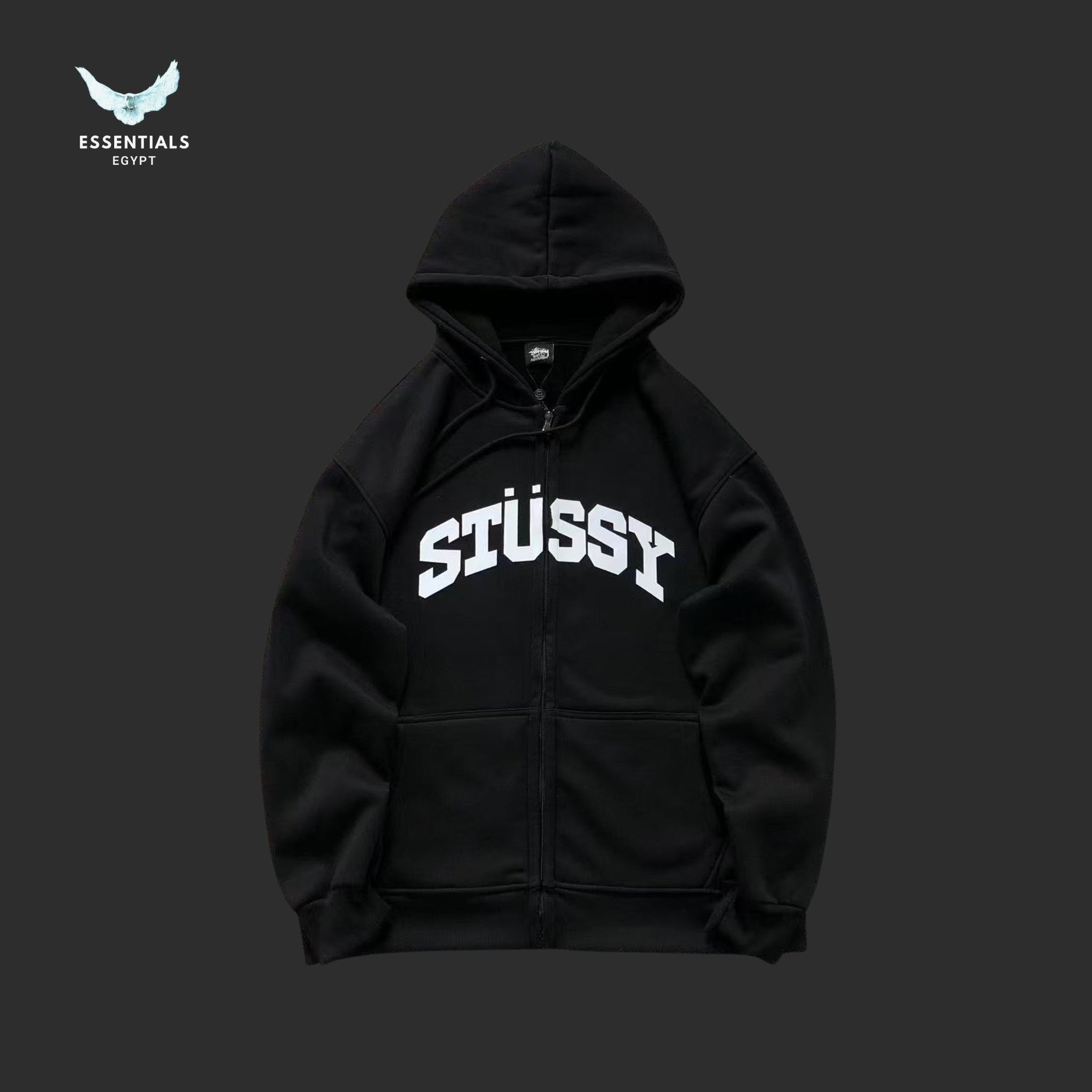 Stussy Block Sport Zip Hoodie Egypt | Essentials EG