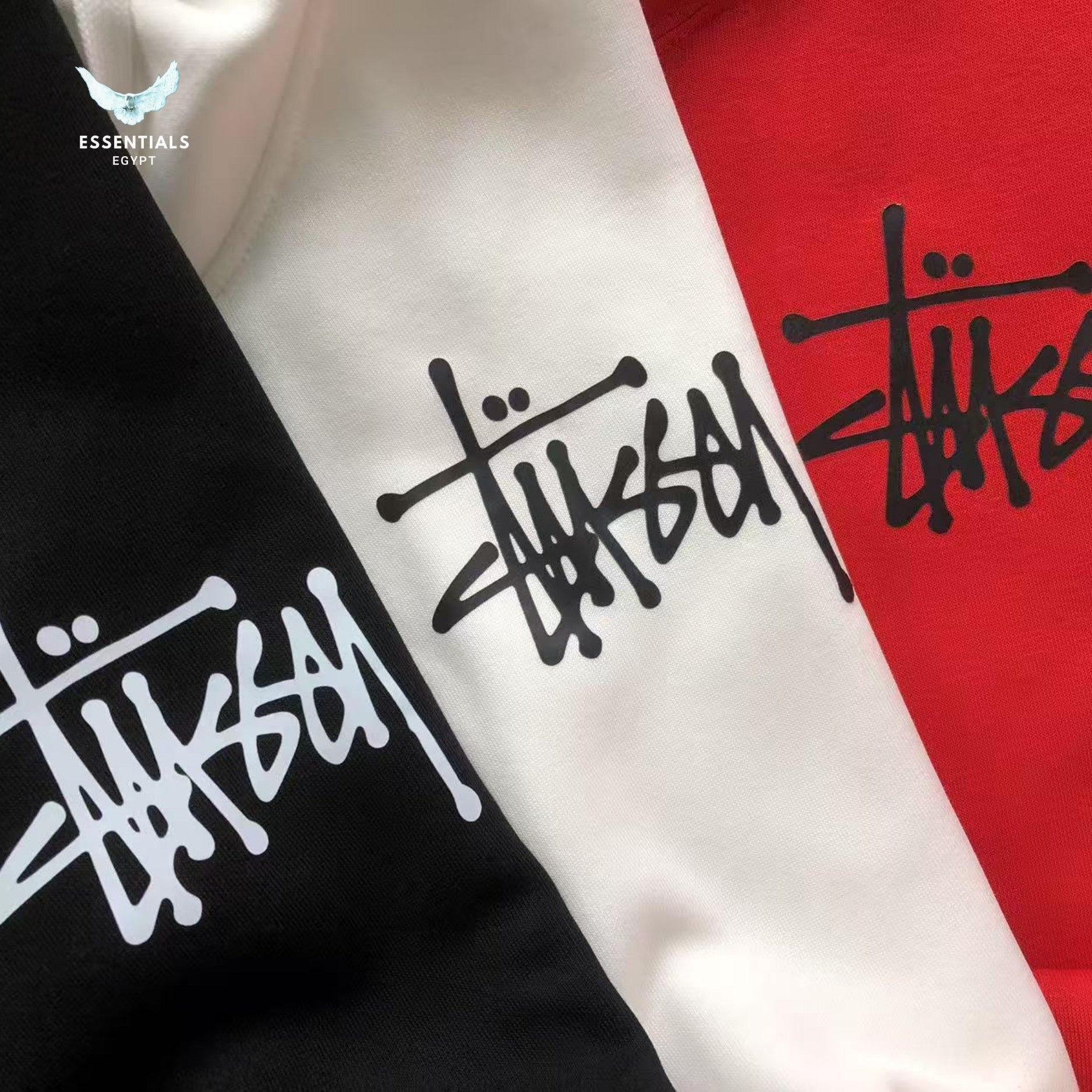 Stussy Small Logo Crew Hoodie