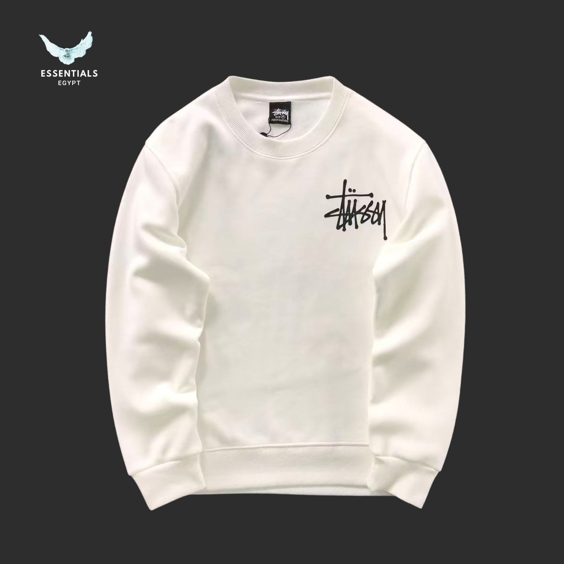 Stussy Small Logo Crew Sweatshirt