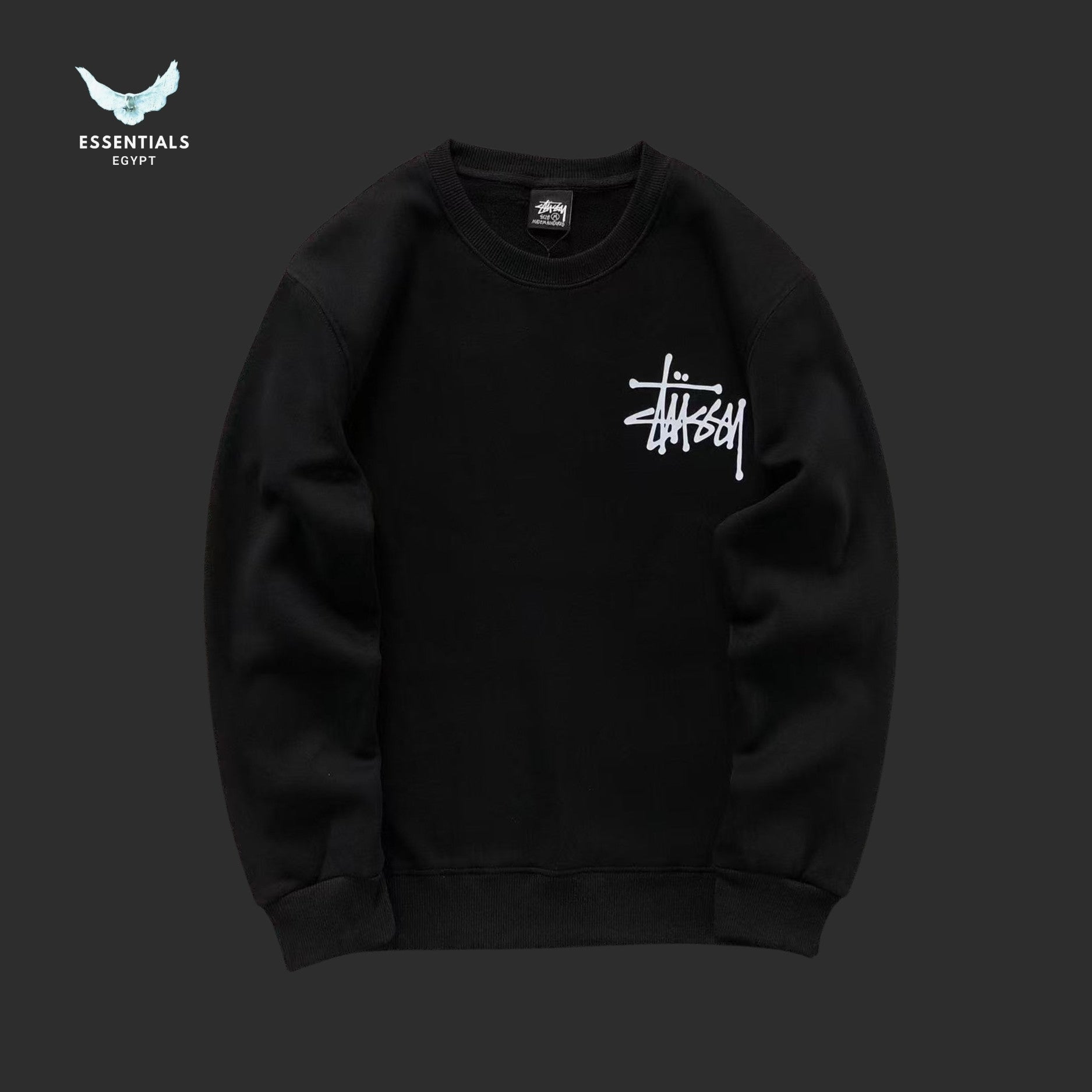 Stussy Small Logo Crew Sweatshirt