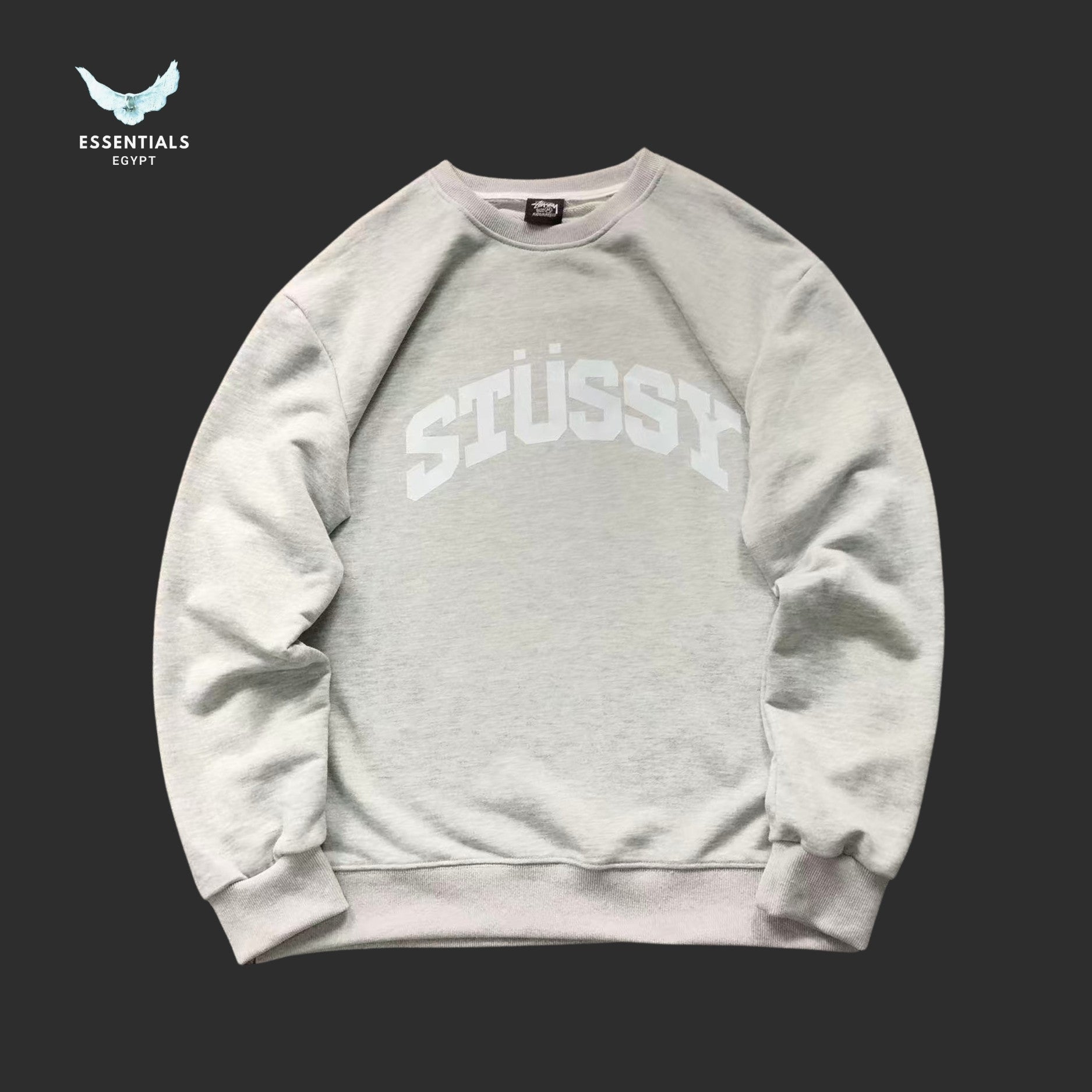 Stussy Spellout Pullover Sweatshirt