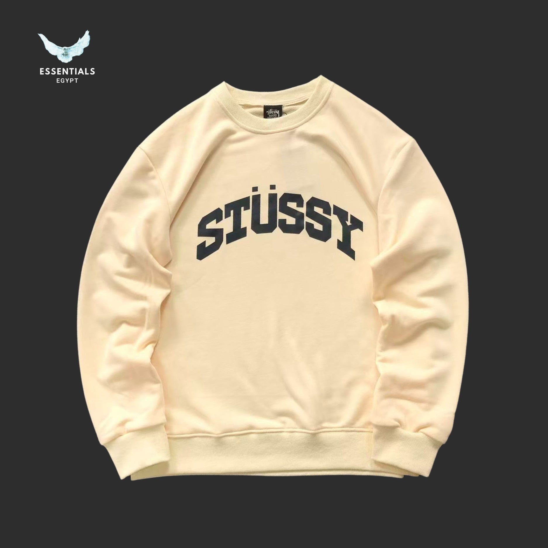Stussy Spellout Pullover Sweatshirt