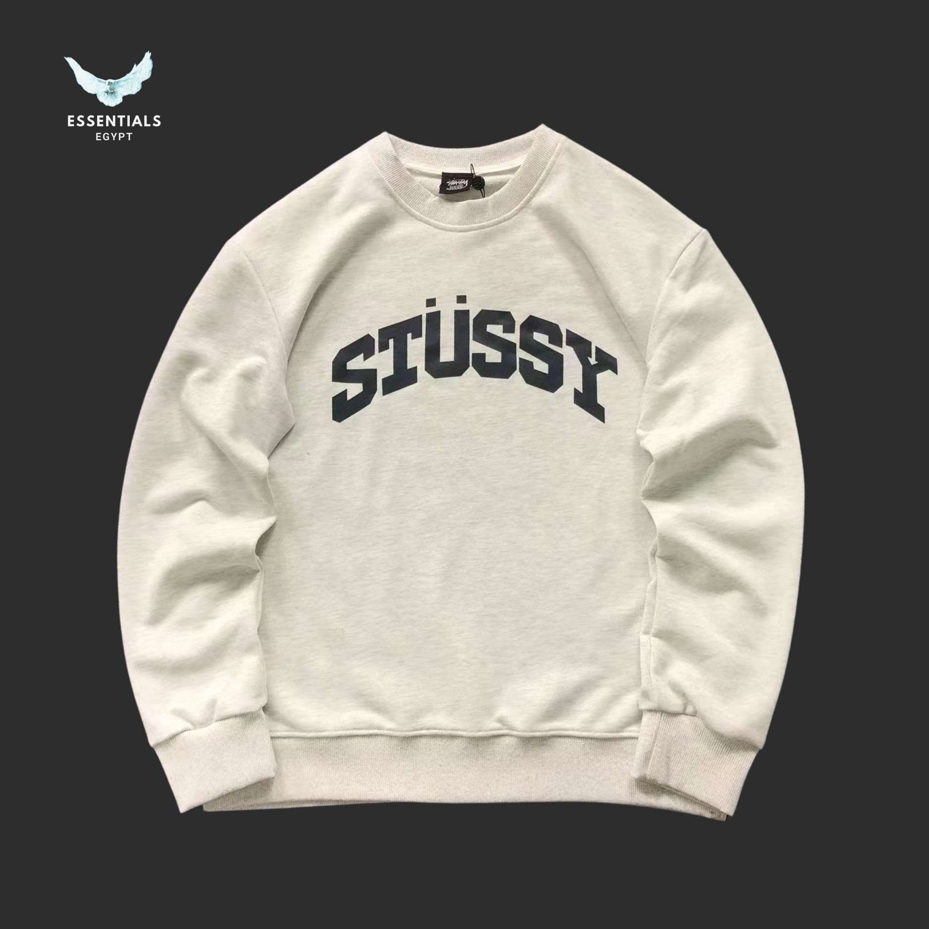Stussy Spellout Pullover Sweatshirt