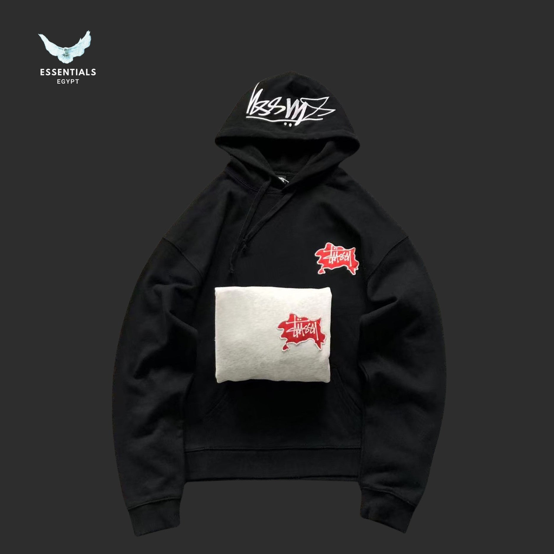 Stussy Satin Patch Hoodie