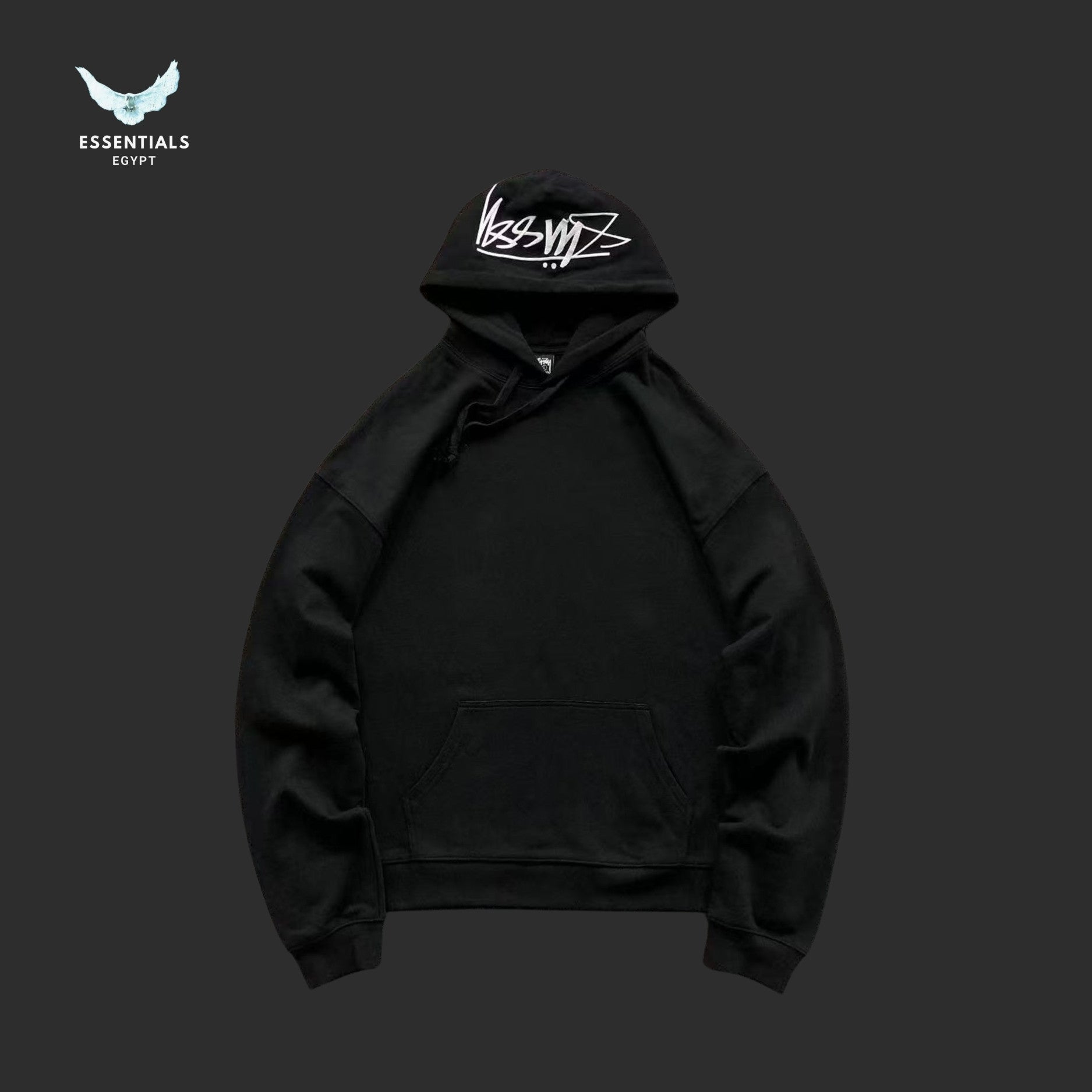 Stussy Back Hood Appliqué Hoodie