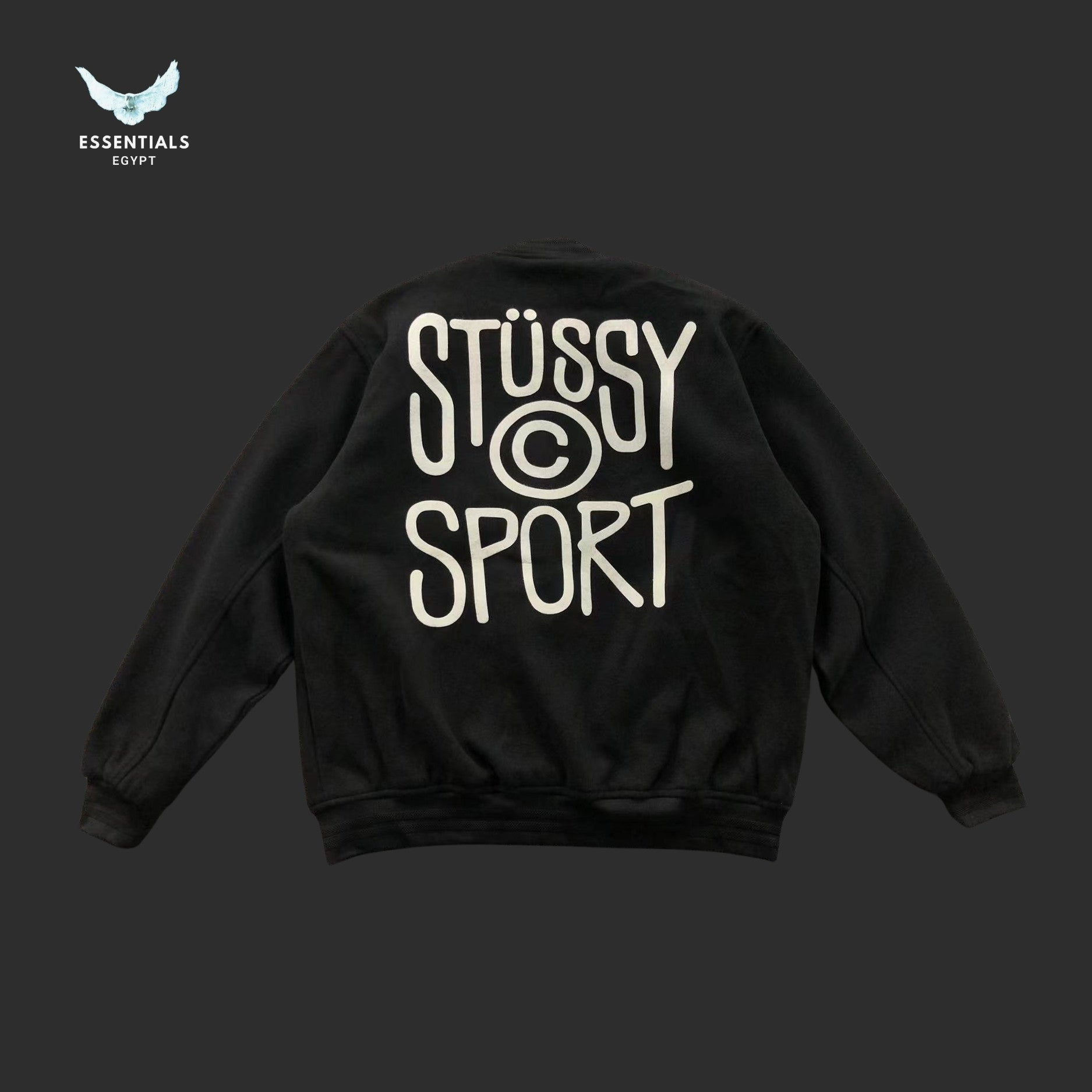 Stussy Sport Melton Varsity Jacket