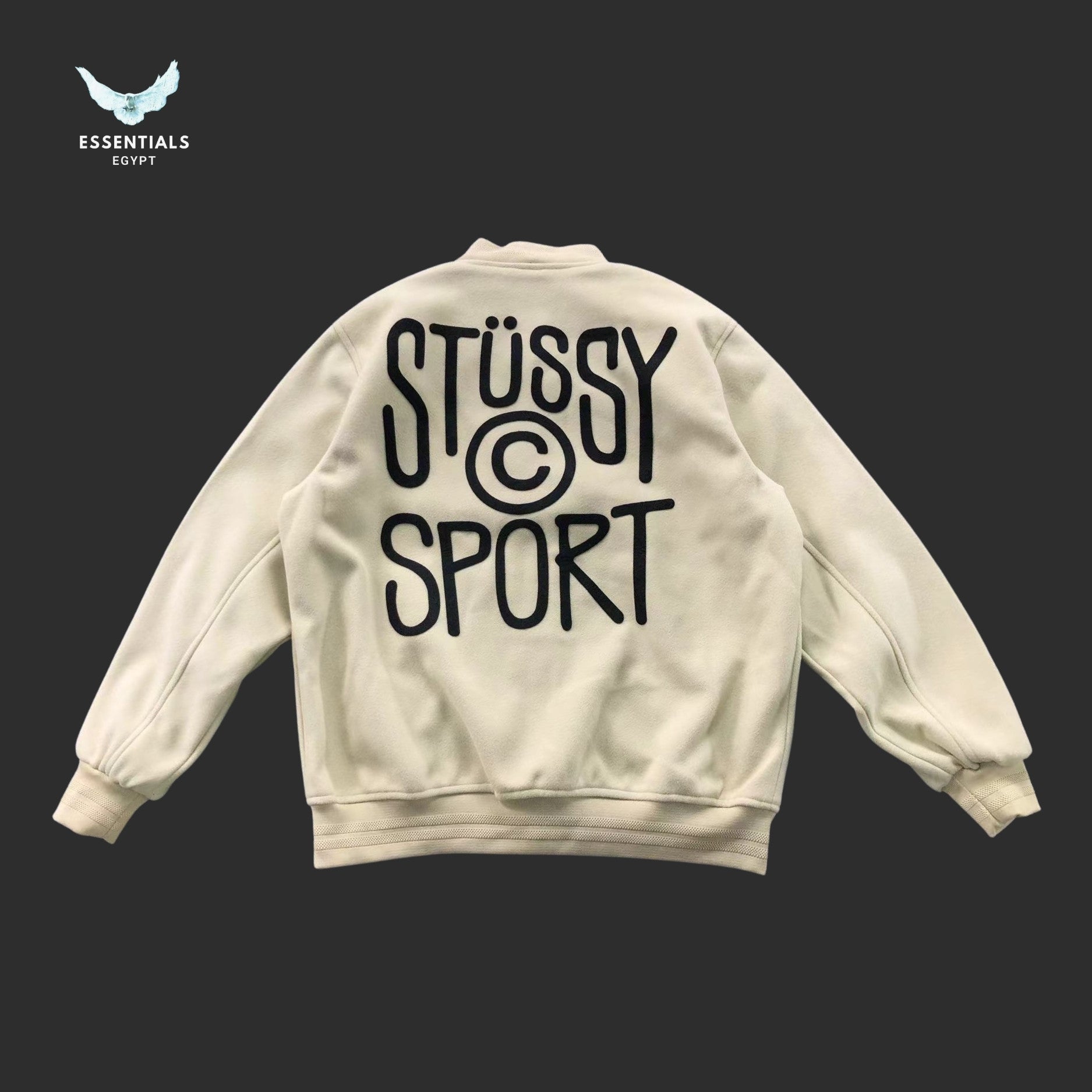Stussy Sport Melton Varsity Jacket