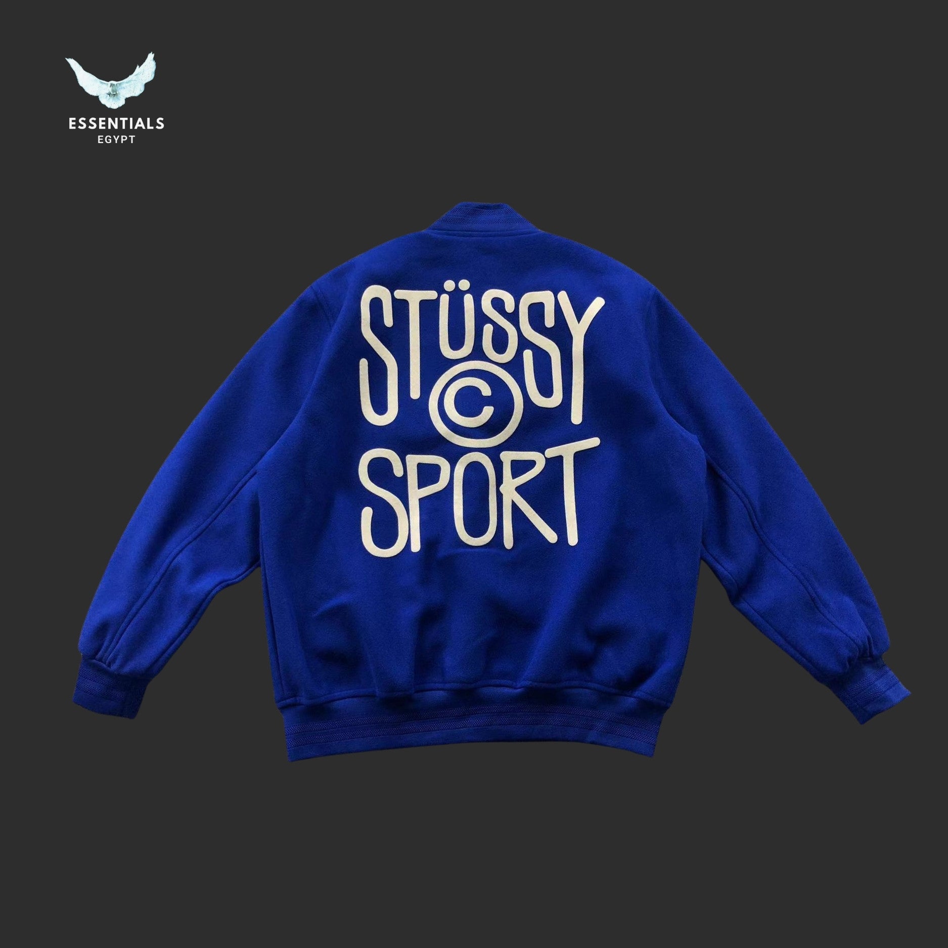 Stussy Sport Melton Varsity Jacket